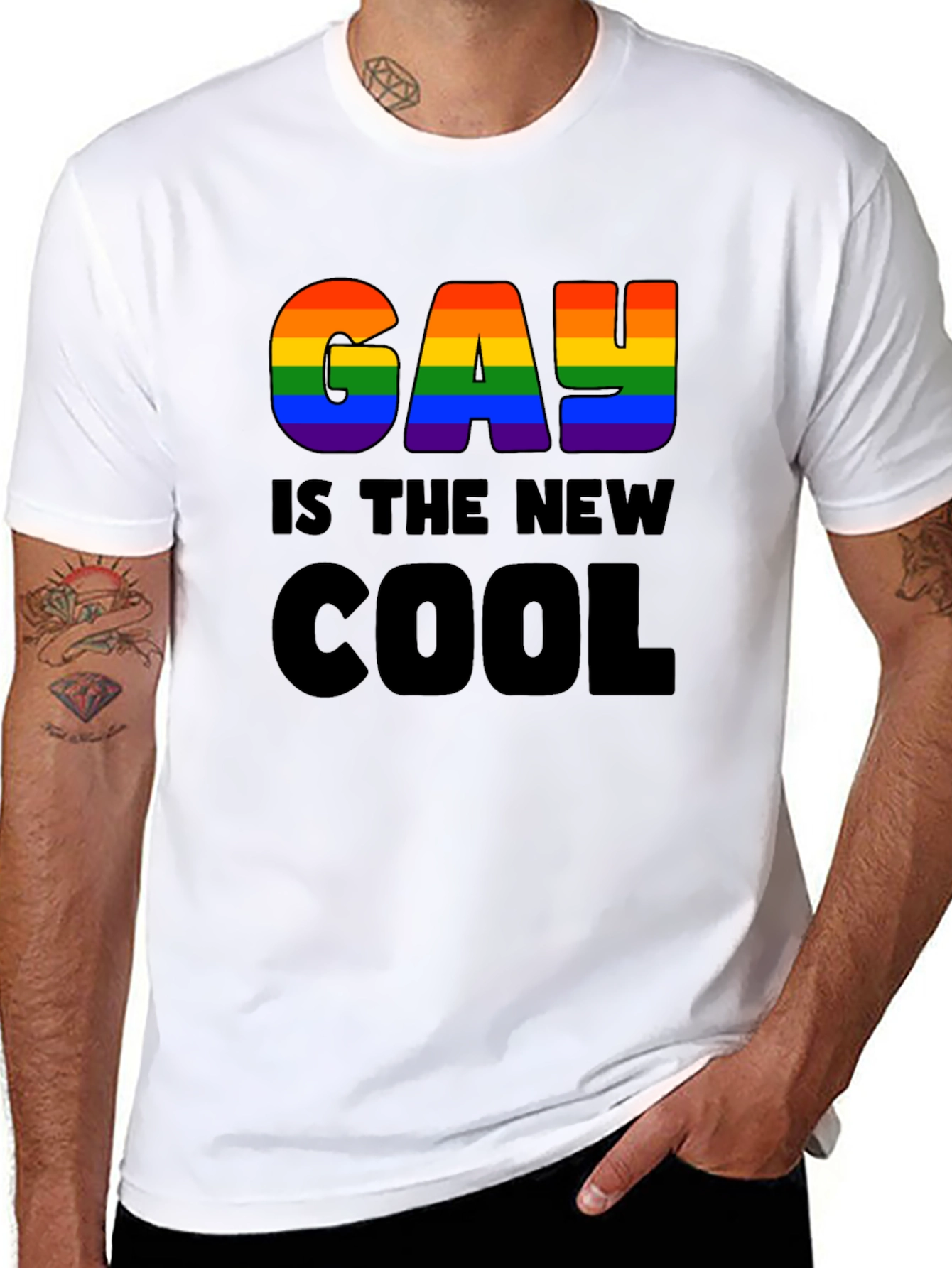 Gay Is The New Cool T-Shirt LGBTQ Pride