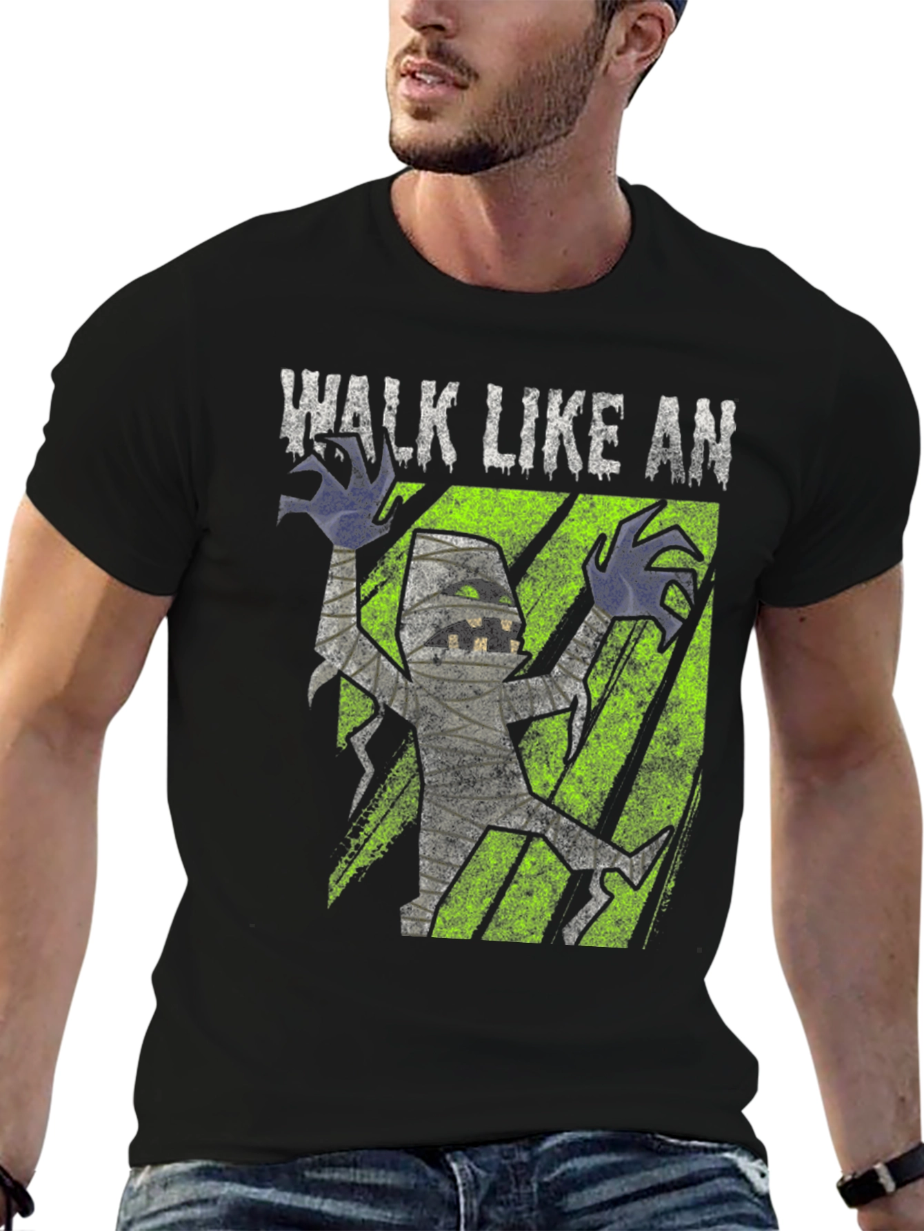 Walk Like An Egyptian Mummy Graphic T-Shirt