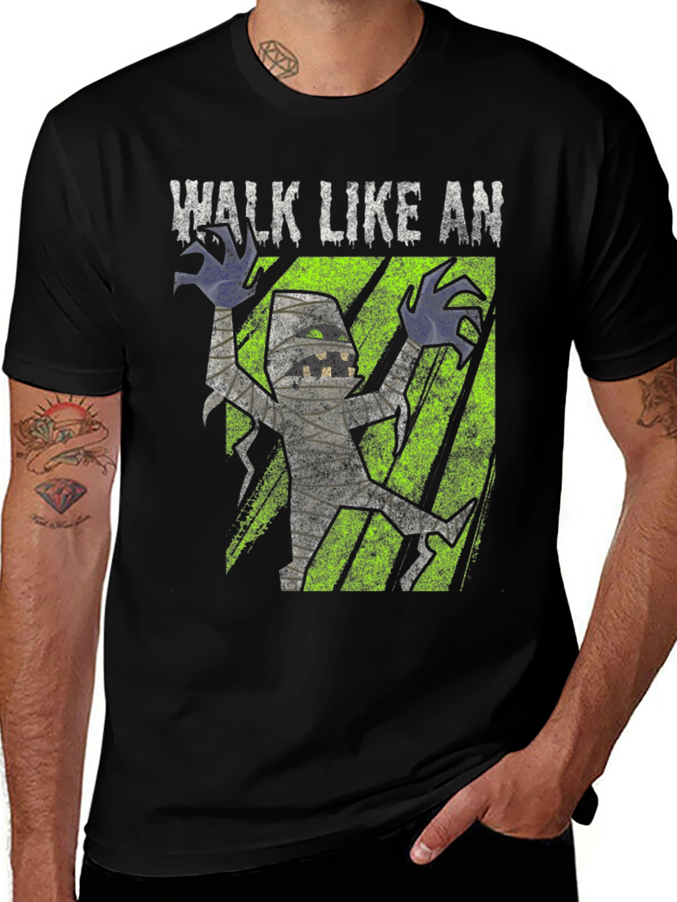 Walk Like An Egyptian Mummy Graphic T-Shirt
