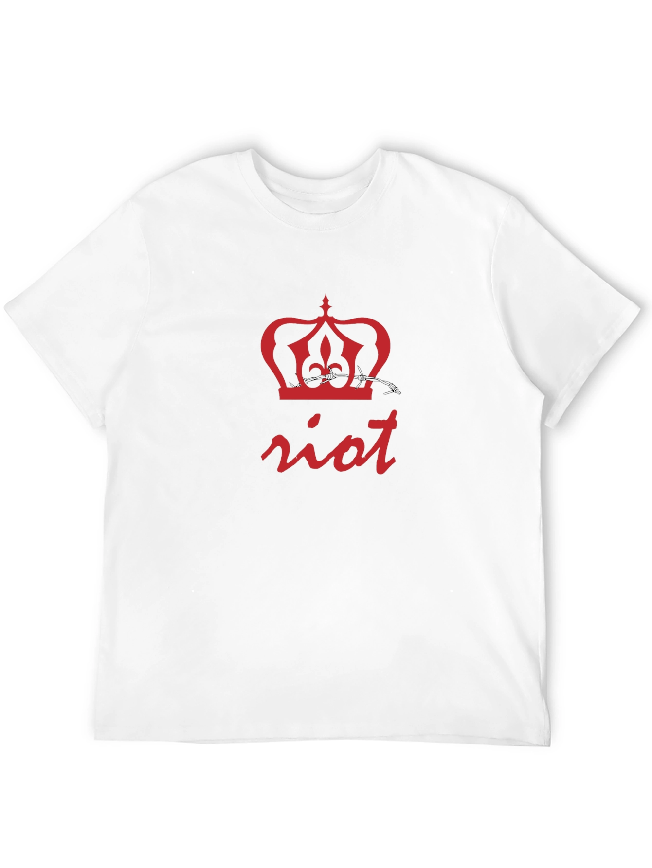 Riot Crown Graphic Tee - Black