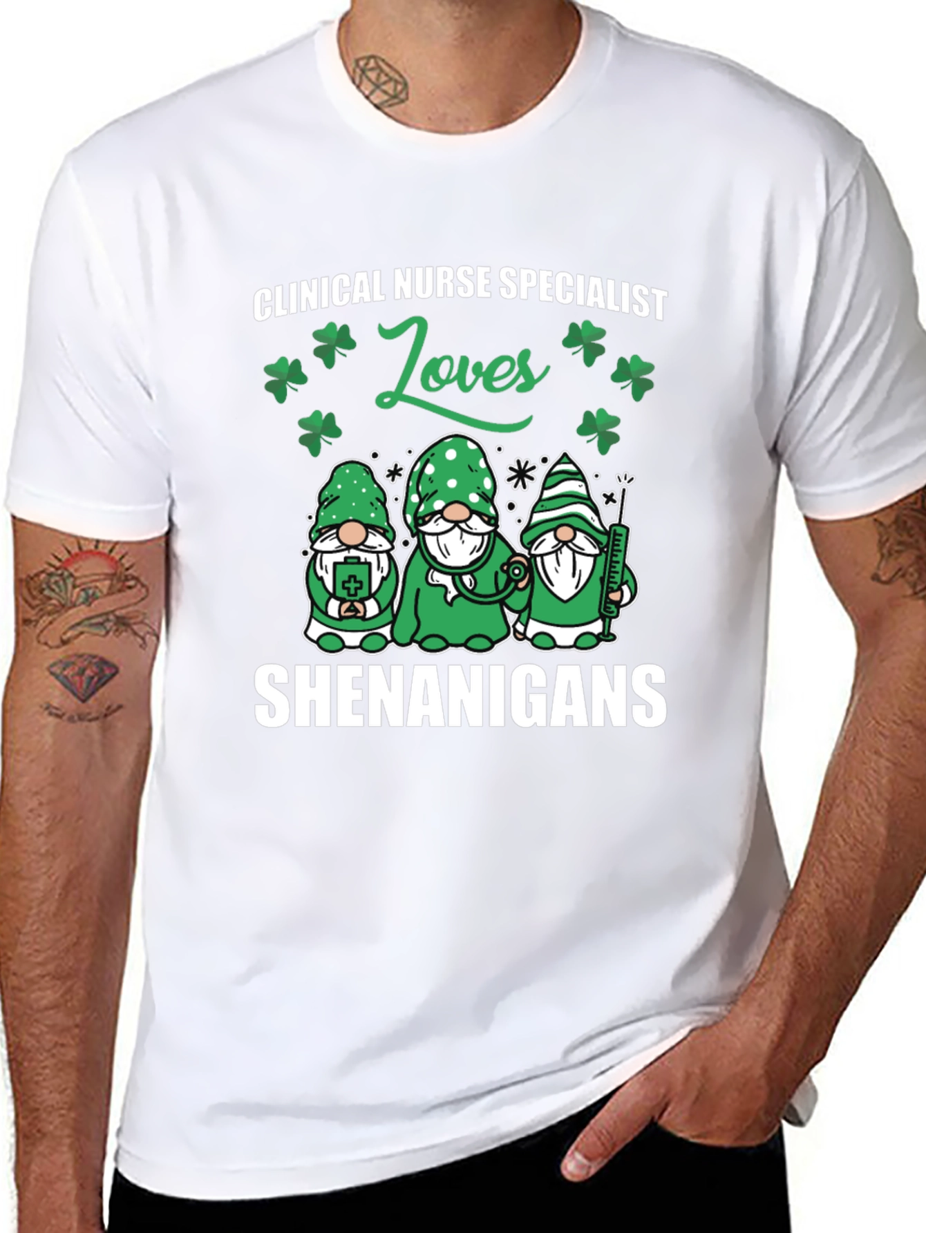 Clinical Nurse Specialist St. Patricks Day T-Shirt