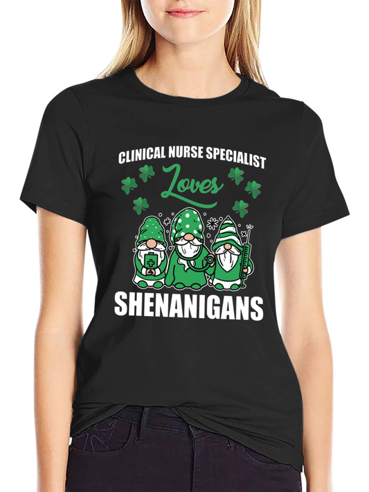 Clinical Nurse Specialist St. Patricks Day T-Shirt