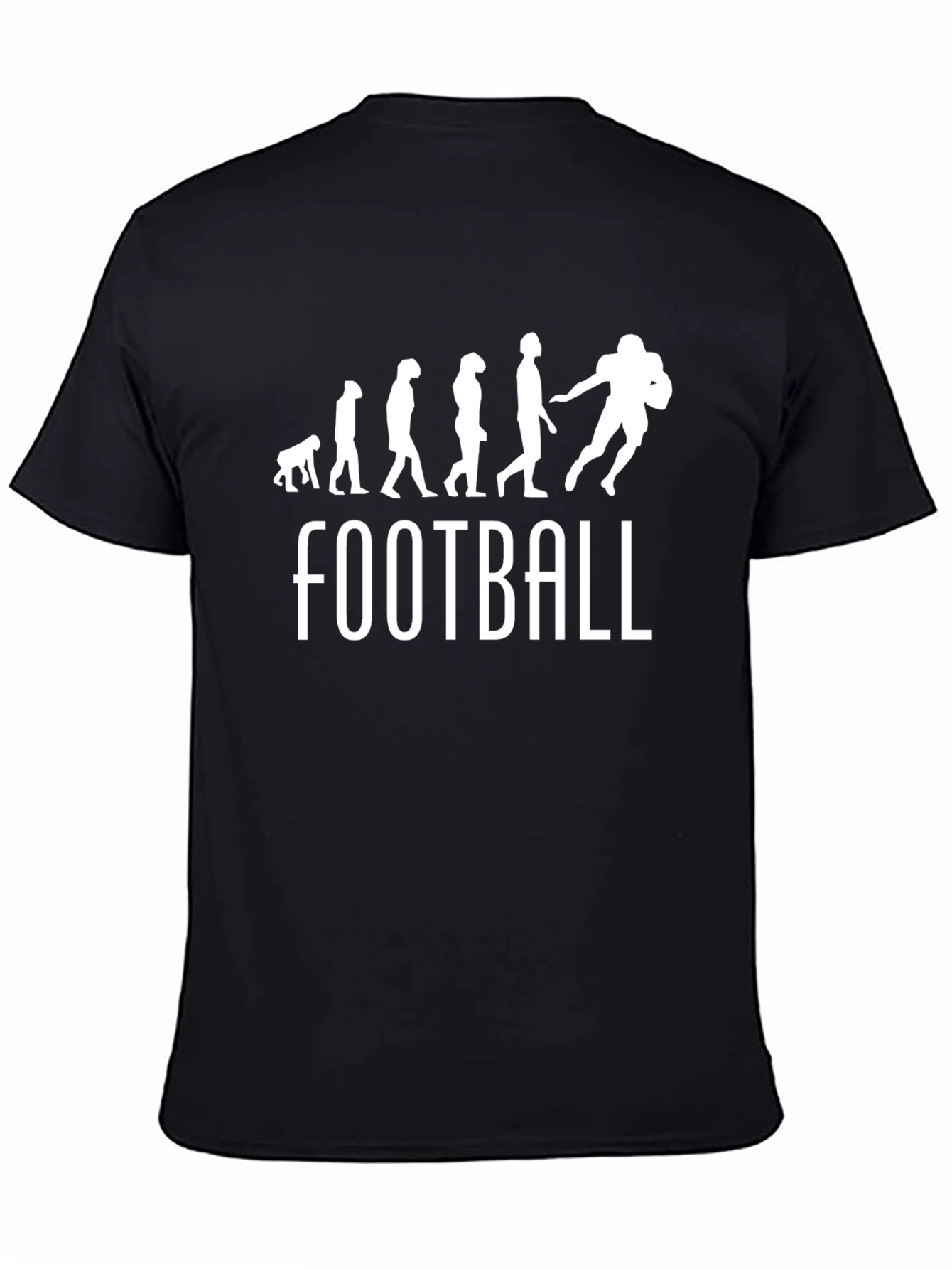 Football Evolution Graphic T-Shirt