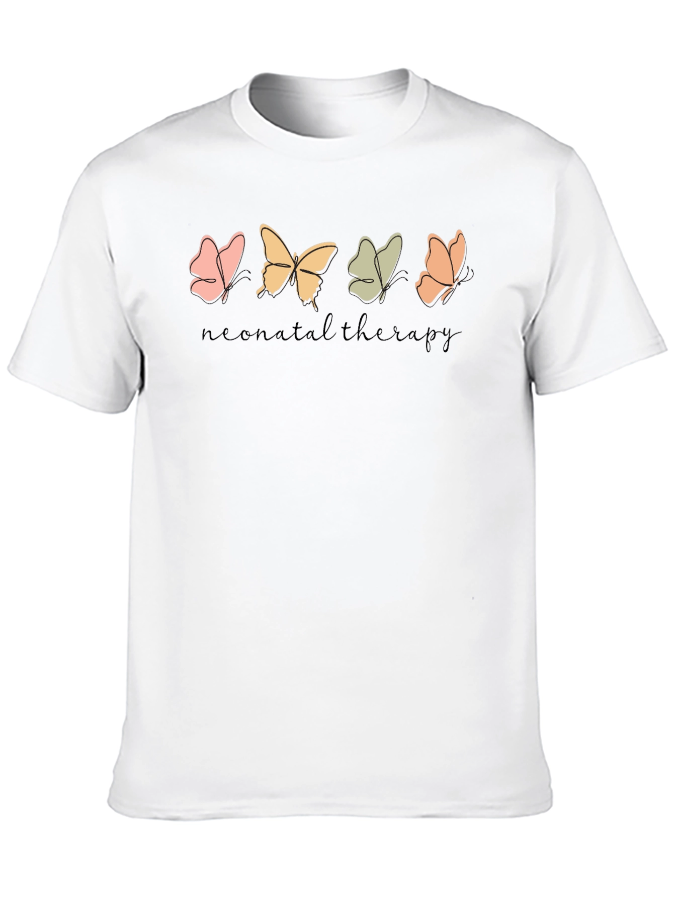 Neonatal Therapy Butterfly Graphic Tee