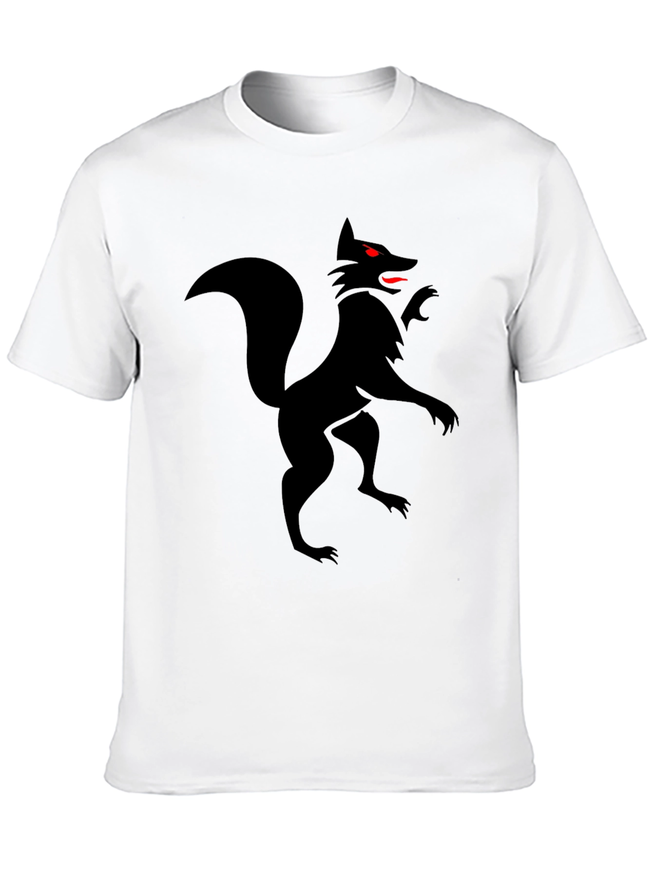 Black Fox Graphic Tee - Stylish Mens Shirt