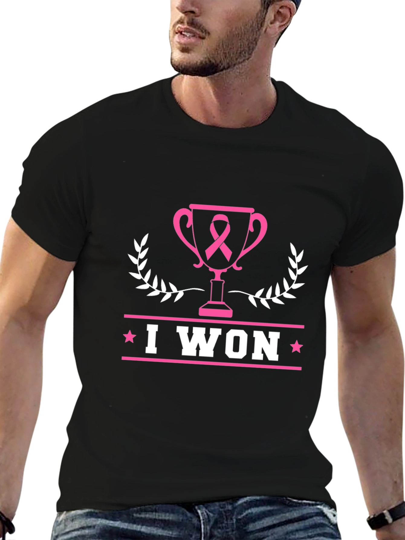 I Won Breast Cancer Awareness Graphic Tee