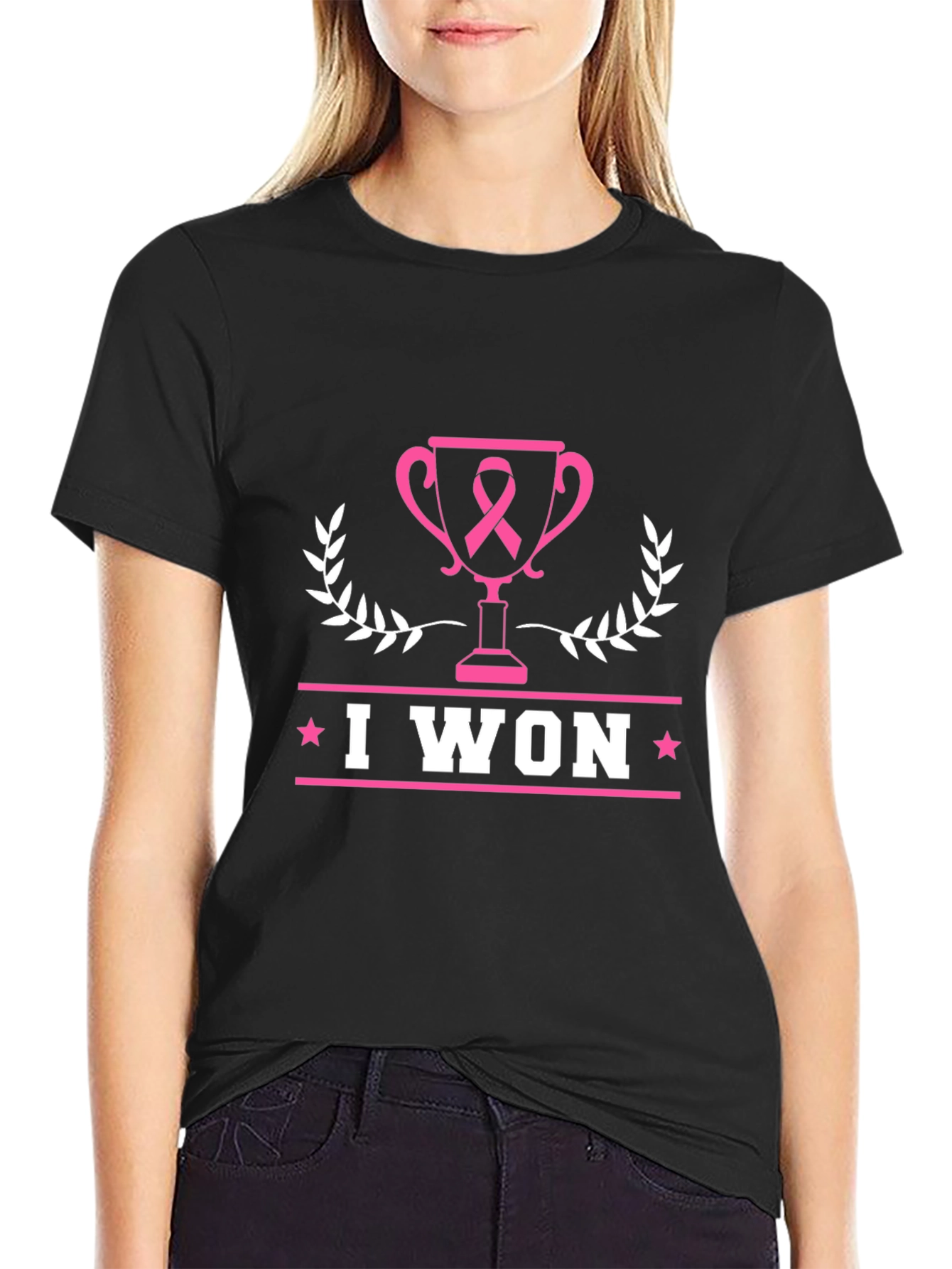 I Won Breast Cancer Awareness Graphic Tee