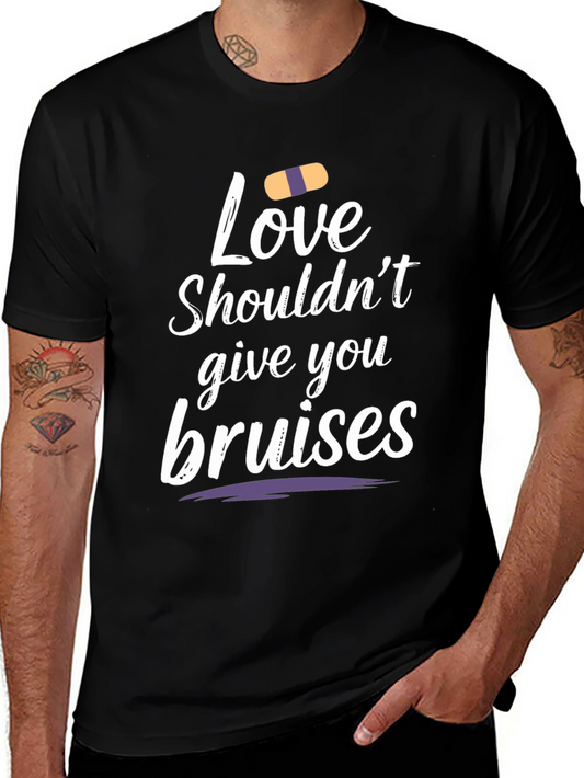 Love Shouldnt Give You Bruises Graphic Tee