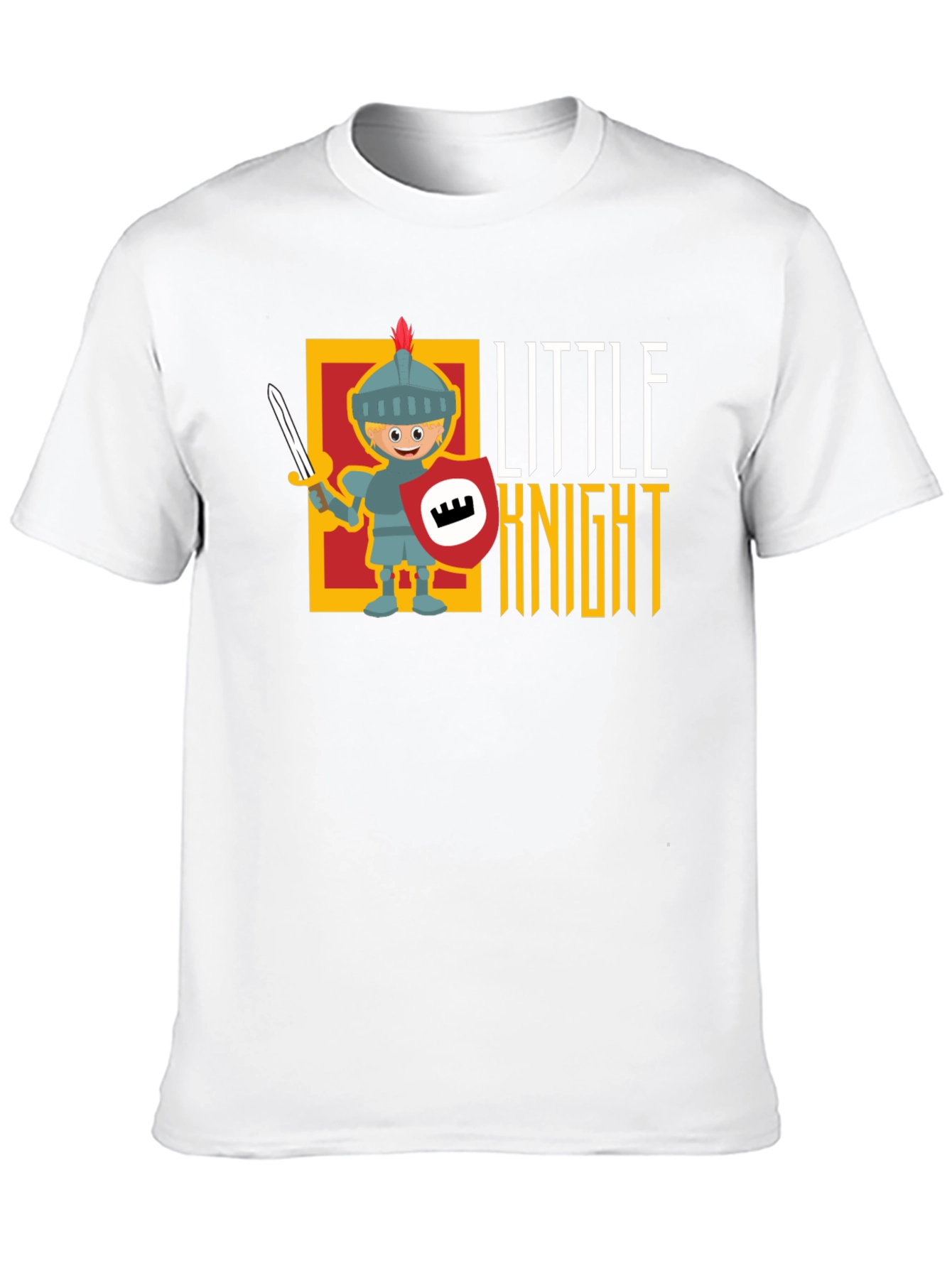 Little Knight Black T-Shirt
