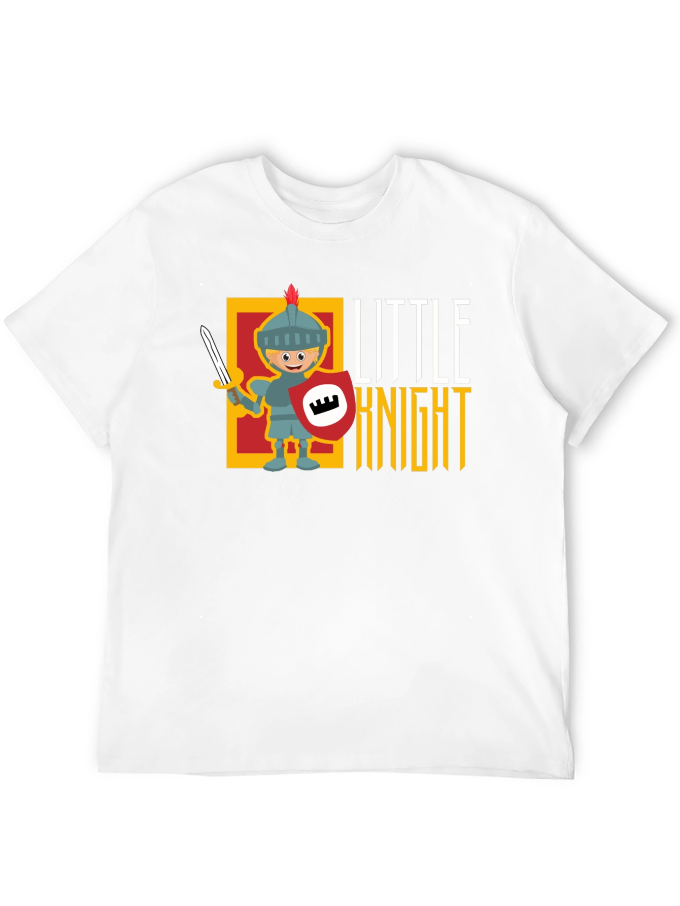 Little Knight Black T-Shirt