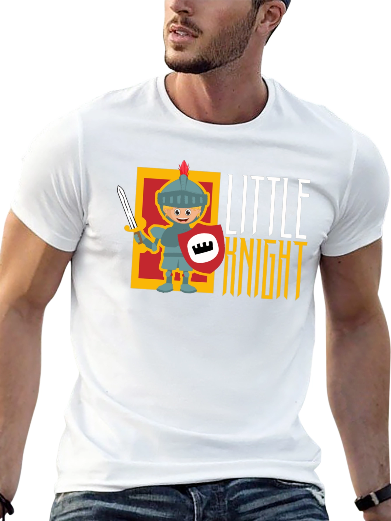 Little Knight Black T-Shirt