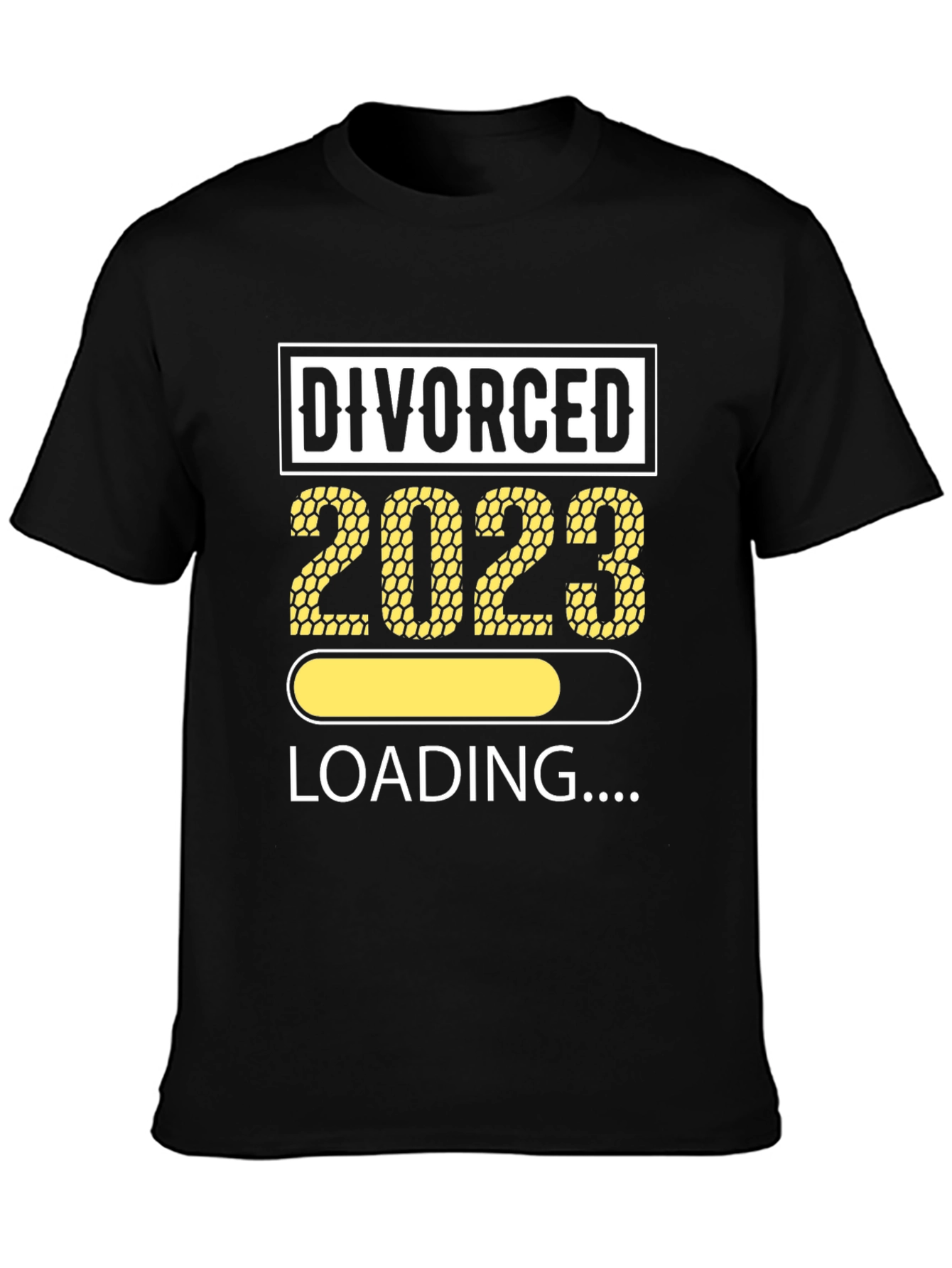 Divorced 2023 Loading Funny T-Shirt