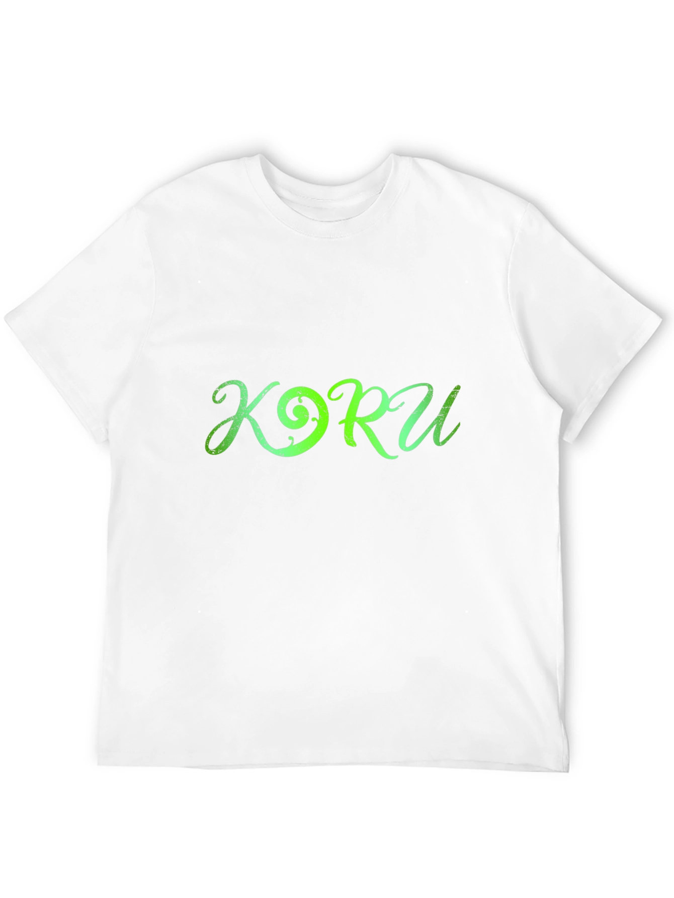 Koru Design Black T-Shirt