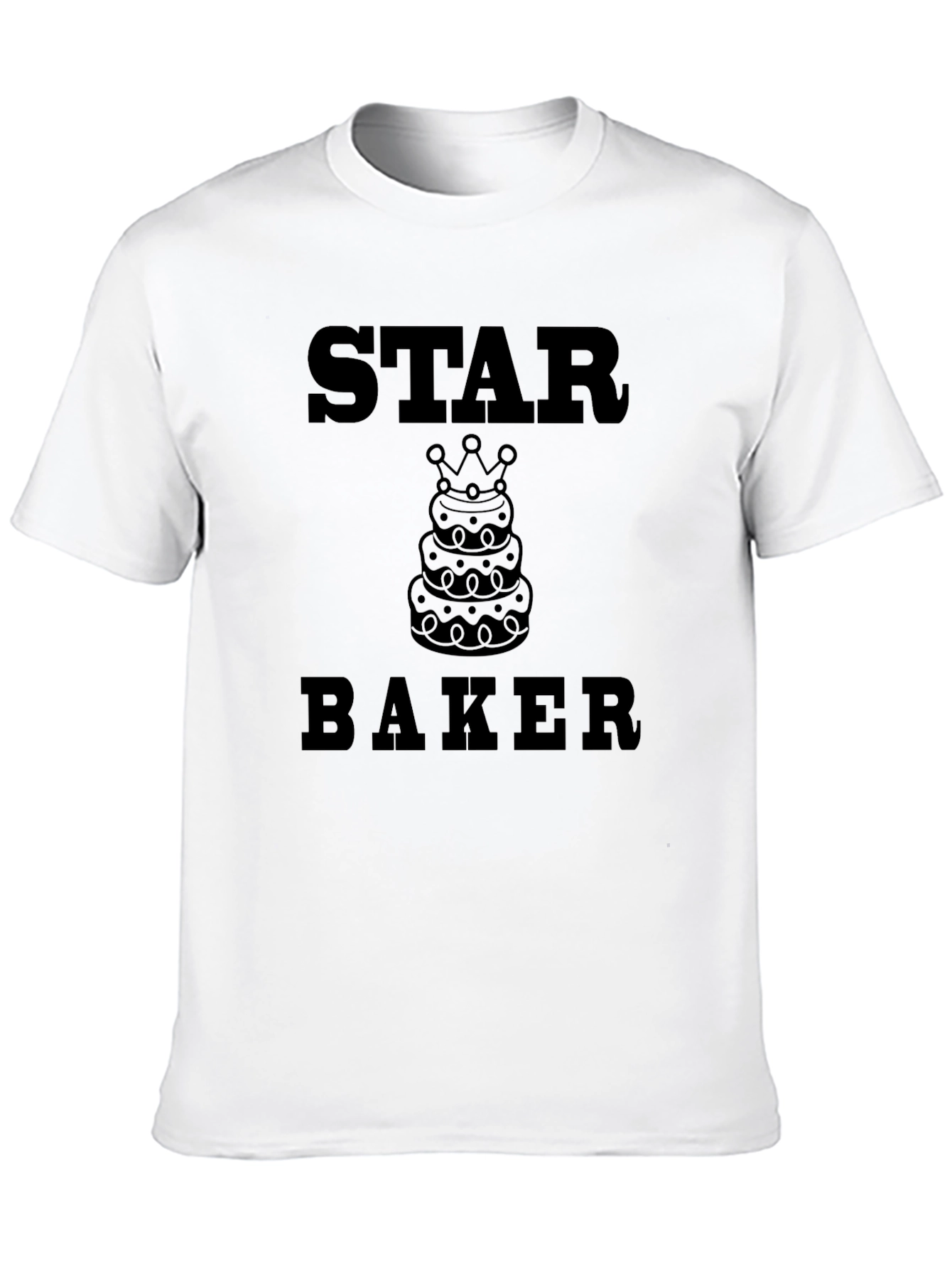 Star Baker T-Shirt - Baking Fan Apparel