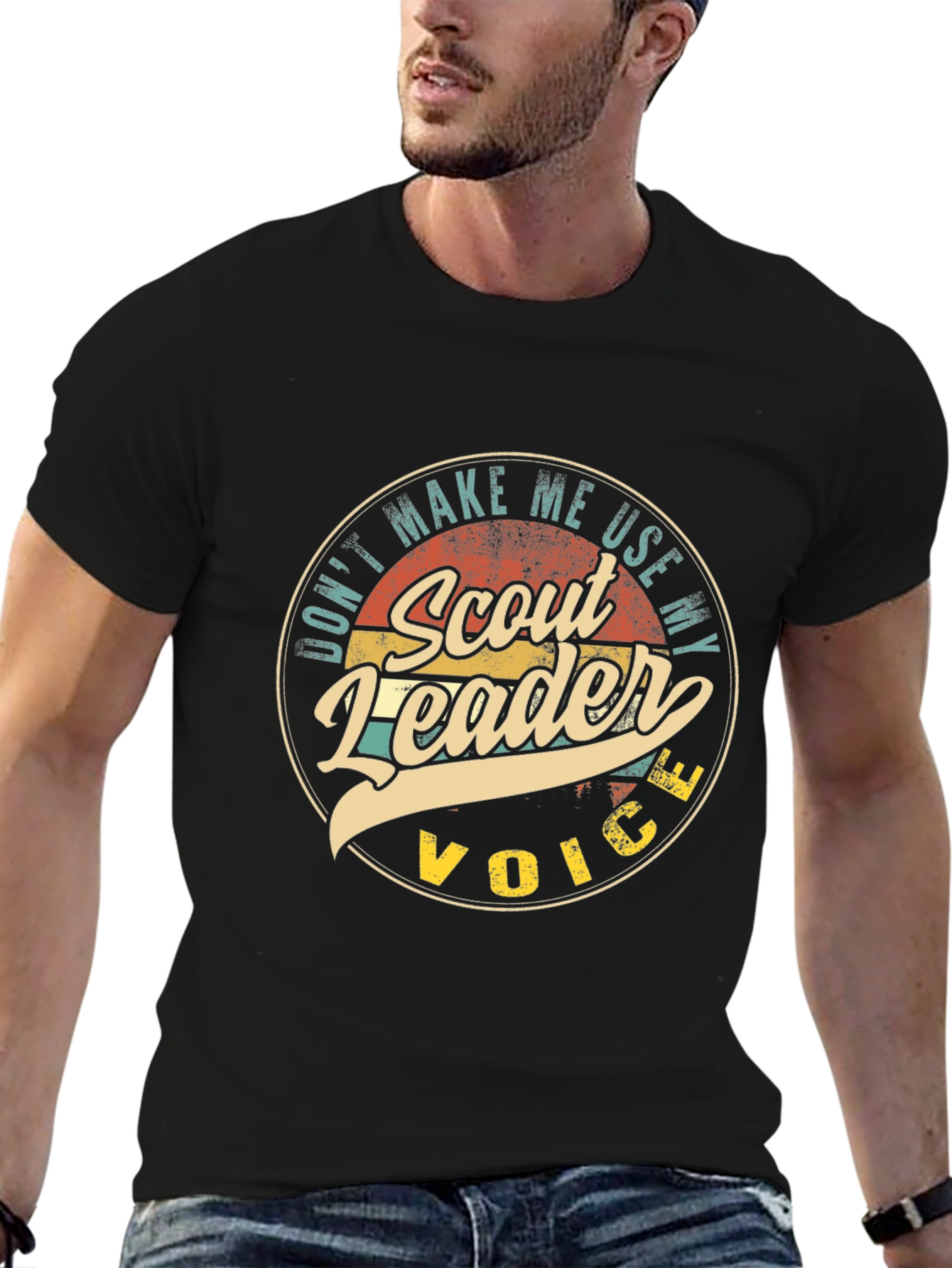 Scout Leader Graphic T-Shirt - Funny Camping Tee