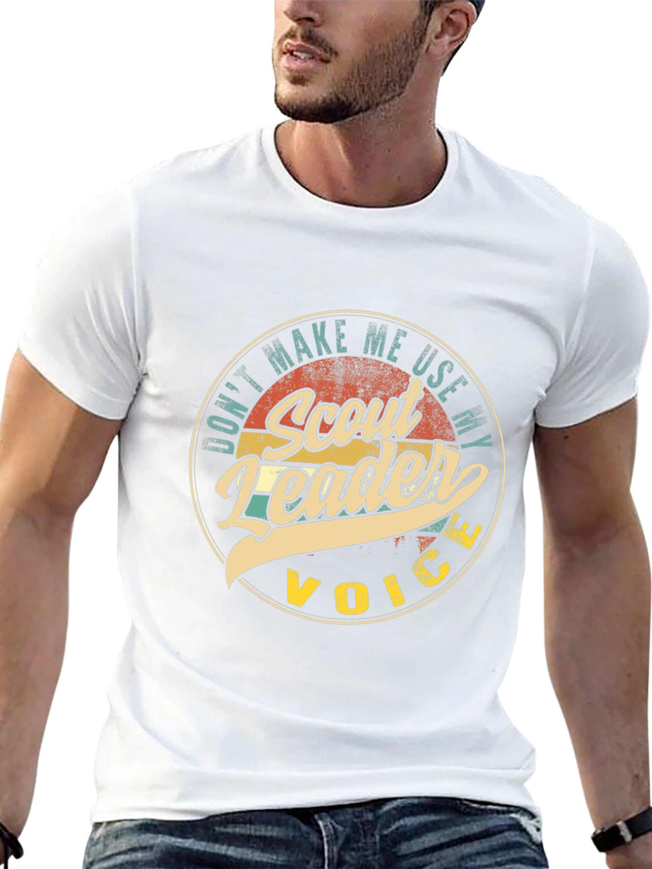 Scout Leader Graphic T-Shirt - Funny Camping Tee