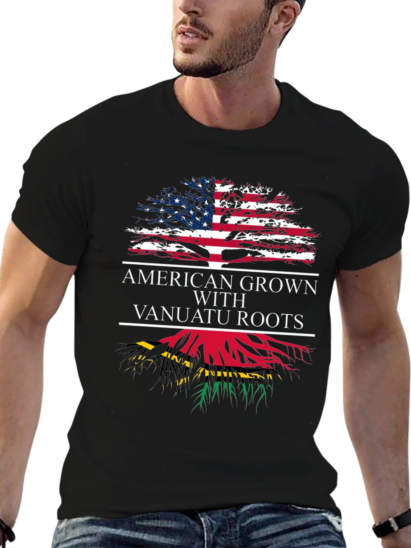 American Grown Vanuatu Roots T-Shirt