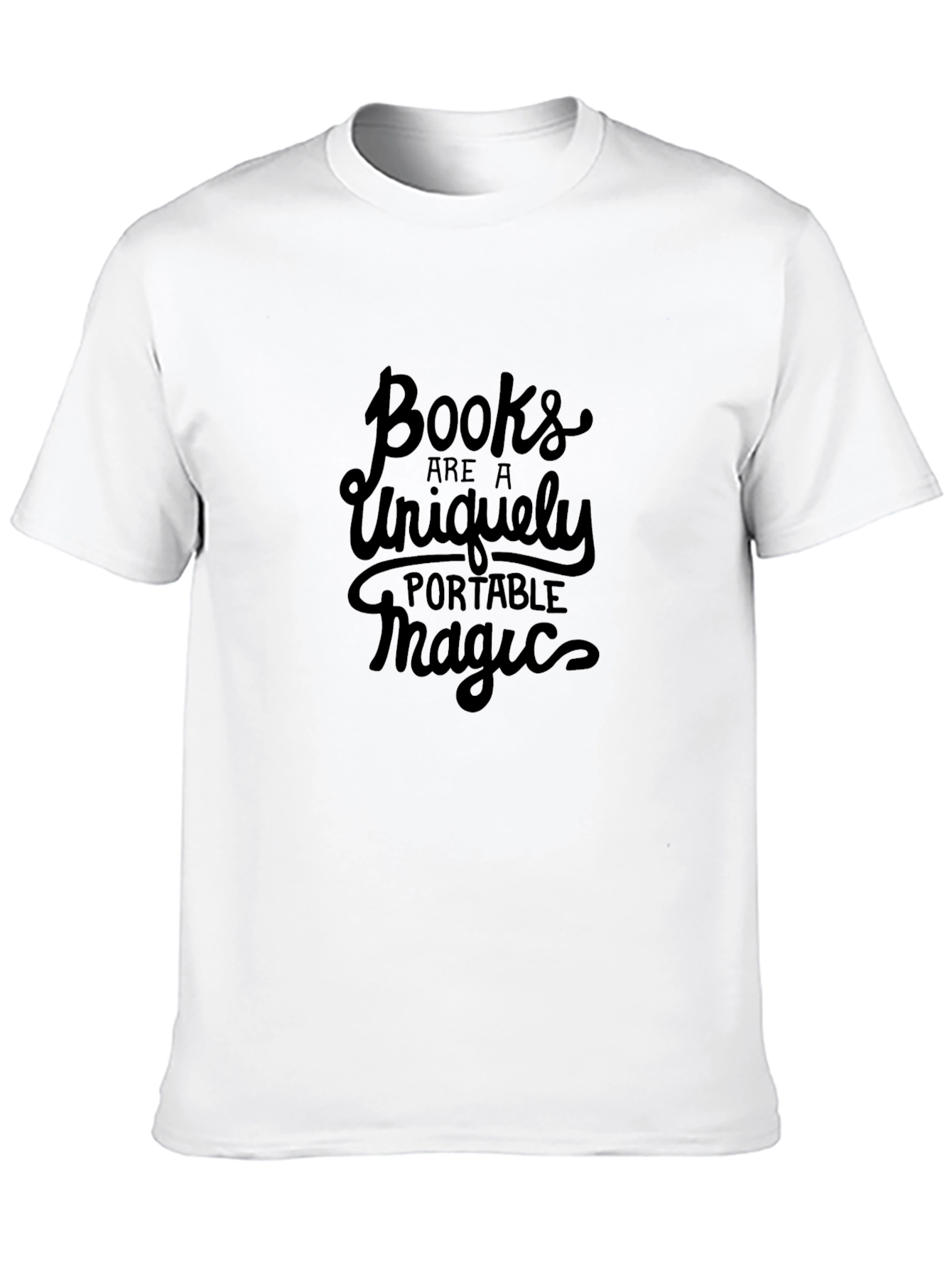 Books are Magic Black Graphic Tee