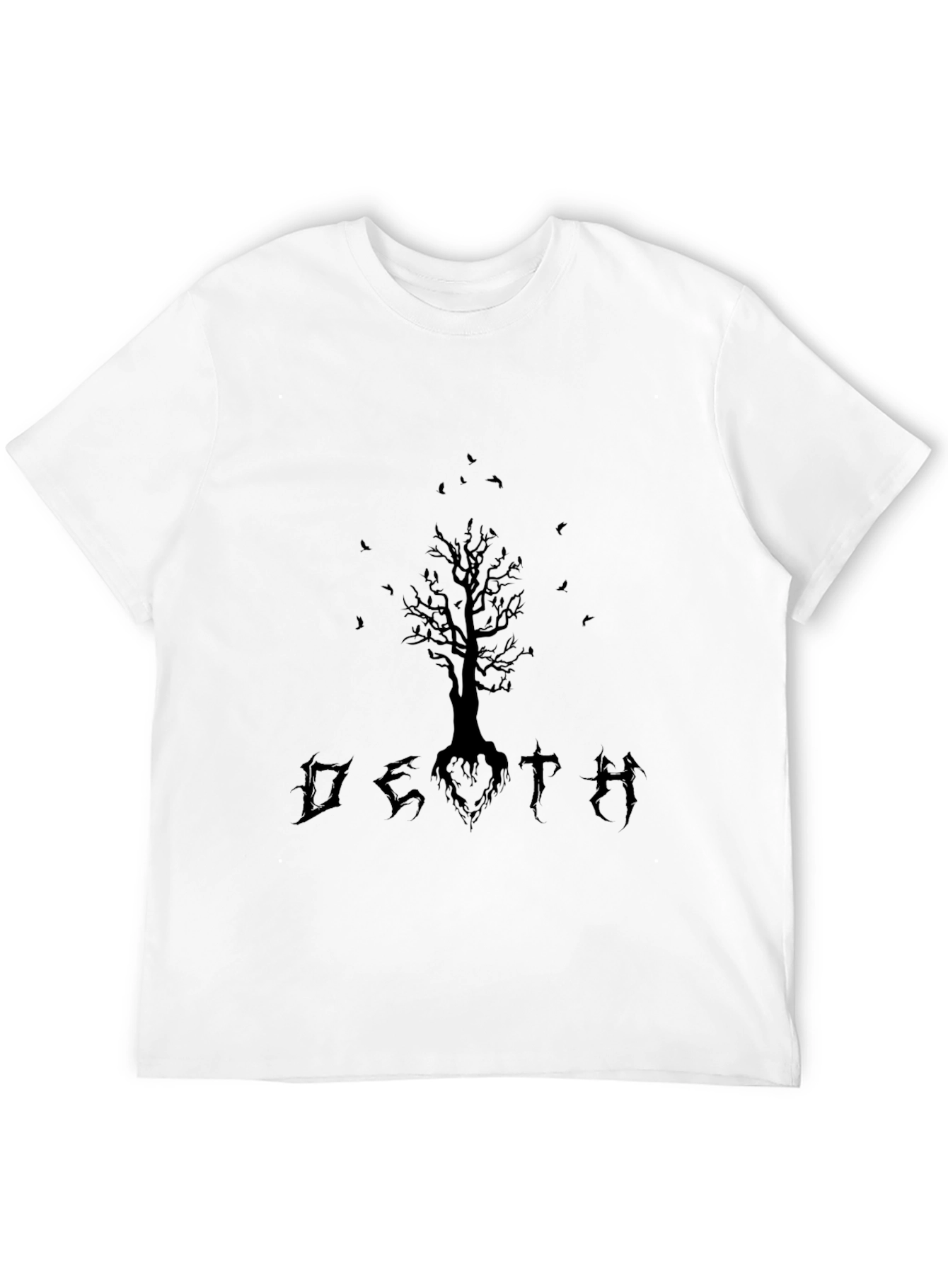 Death Tree Graphic T-Shirt - Gothic Style