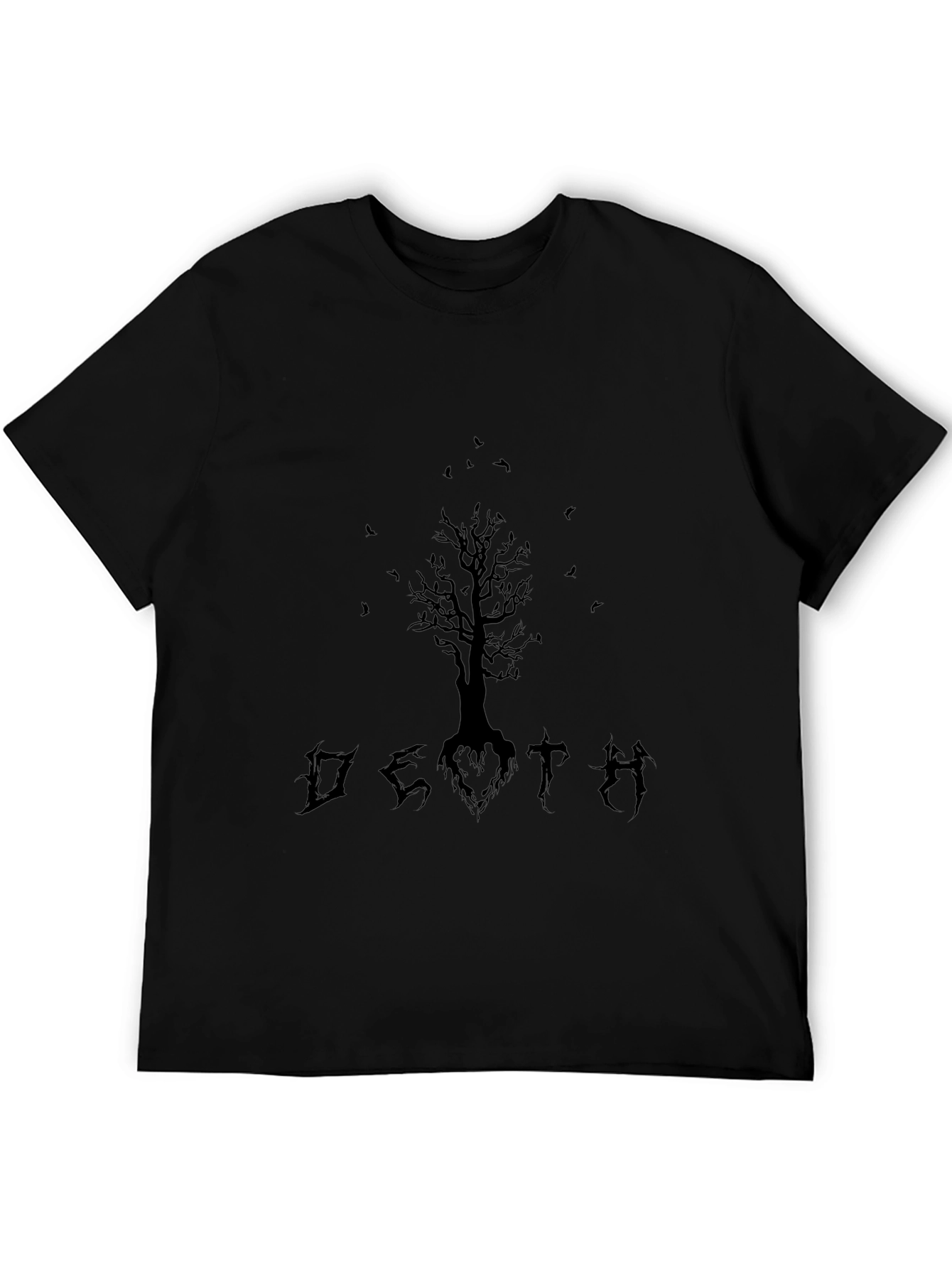 Death Tree Graphic T-Shirt - Gothic Style