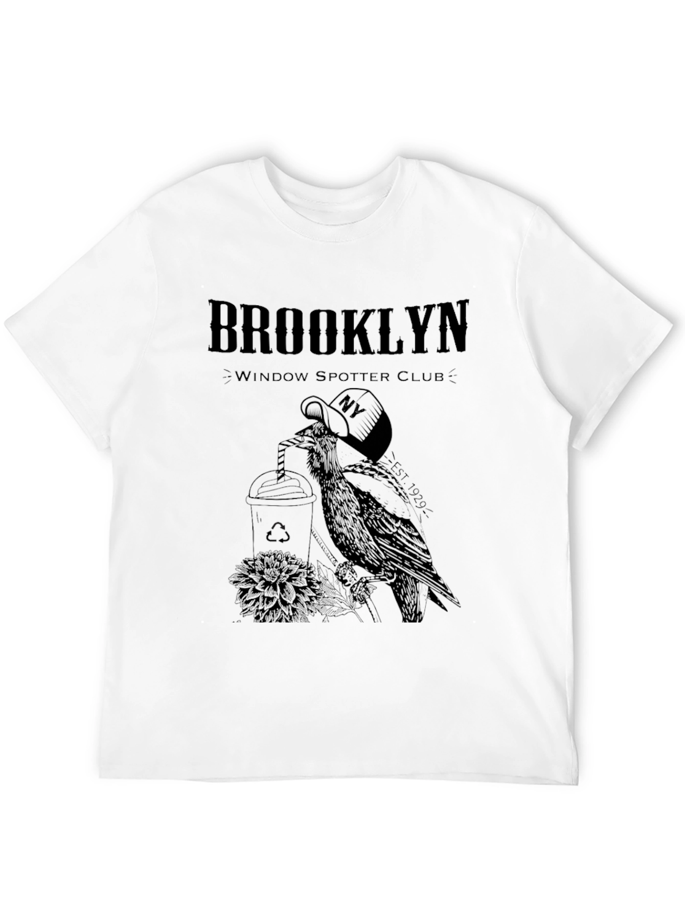 Brooklyn Window Spotter Club Graphic T-Shirt