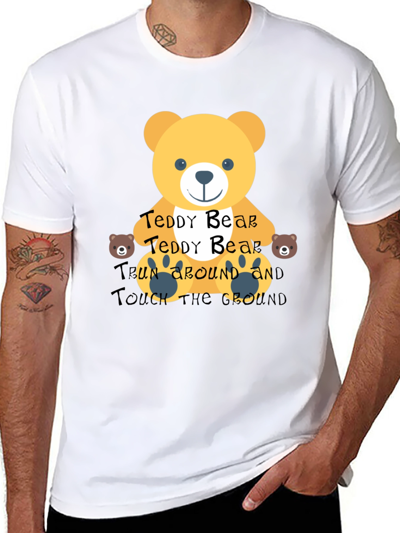 Teddy Bear T-Shirt - Fun & Playful Design