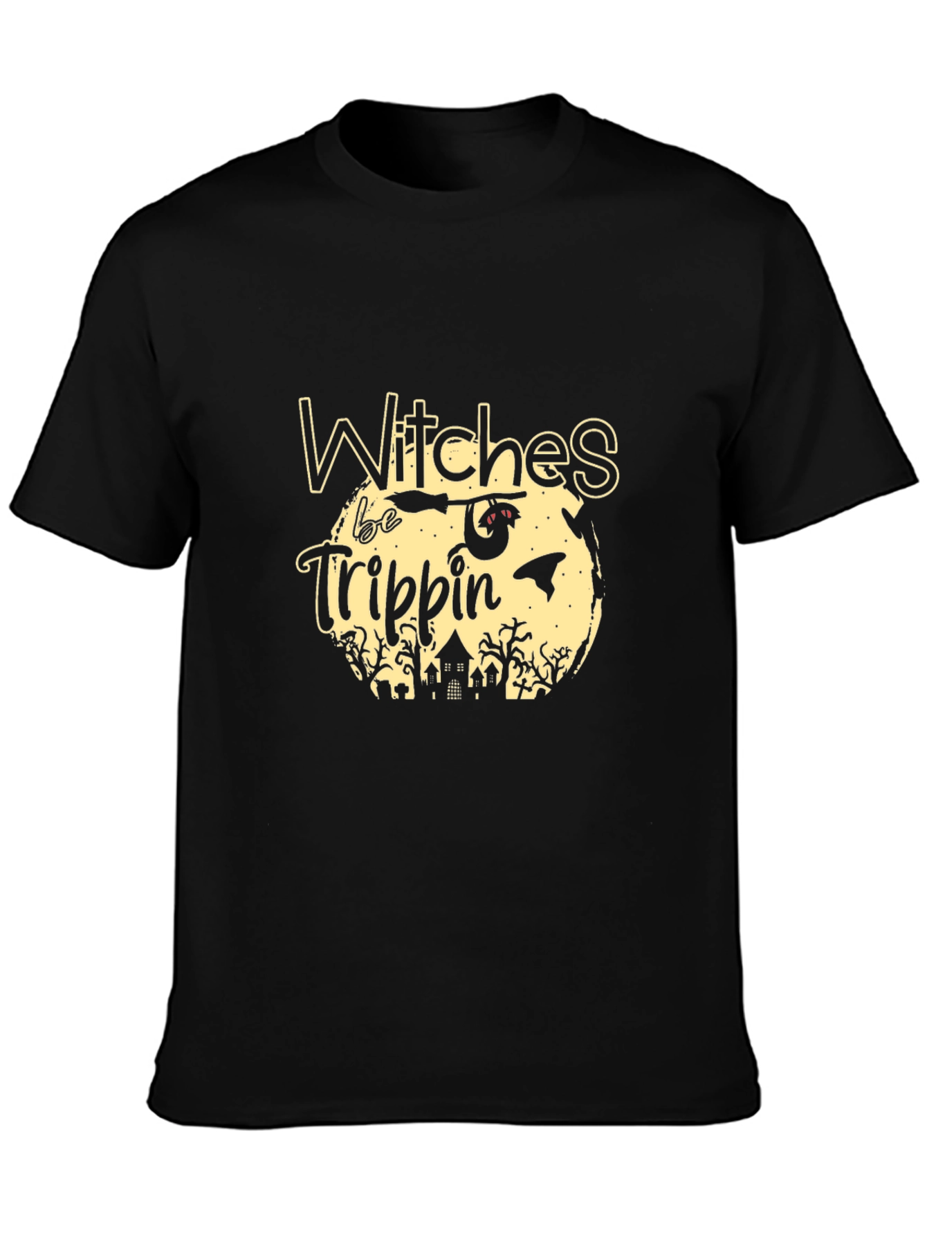 Witches Be Trippin Graphic Tee - Halloween T-Shirt