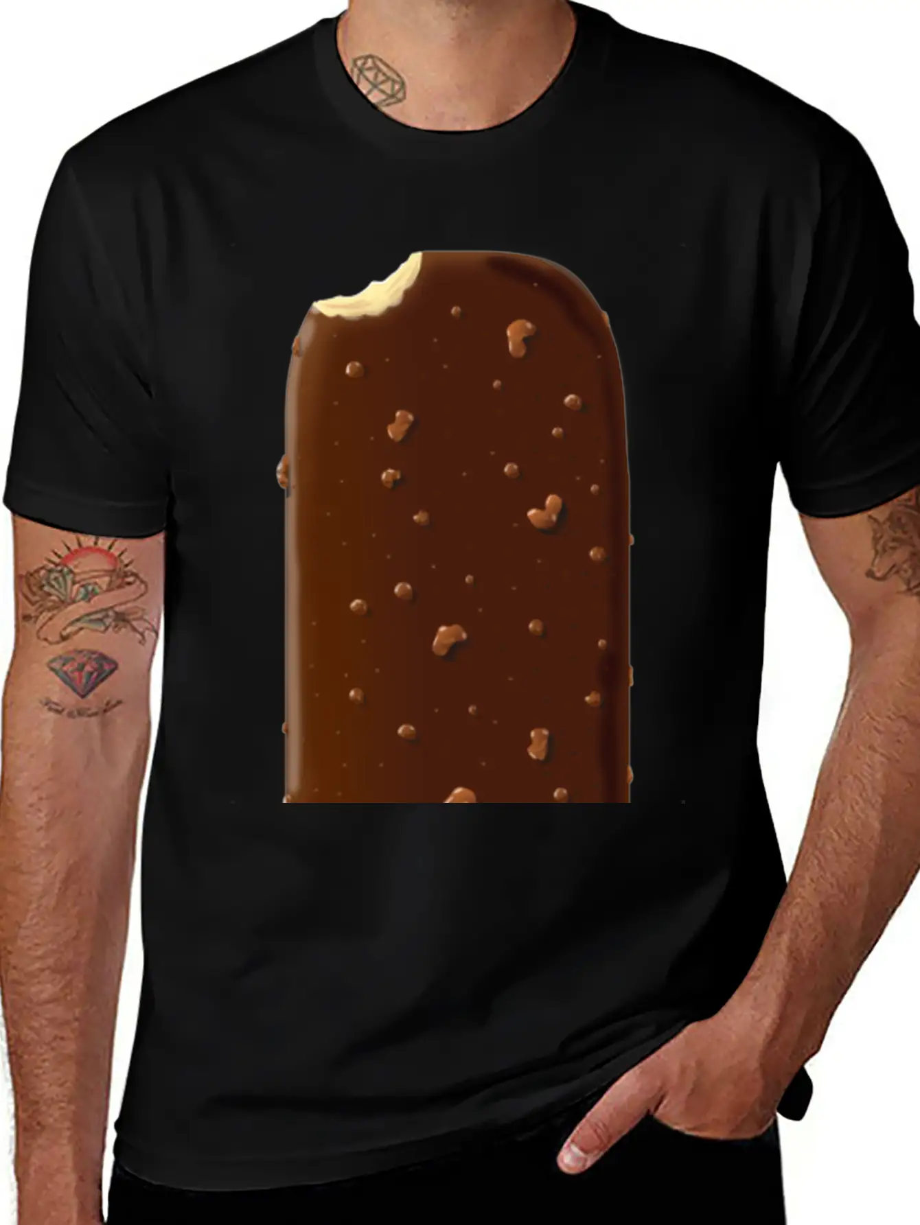 Ice Cream Unisex Casual T-Shirt – Clean Design For Daily Comfort