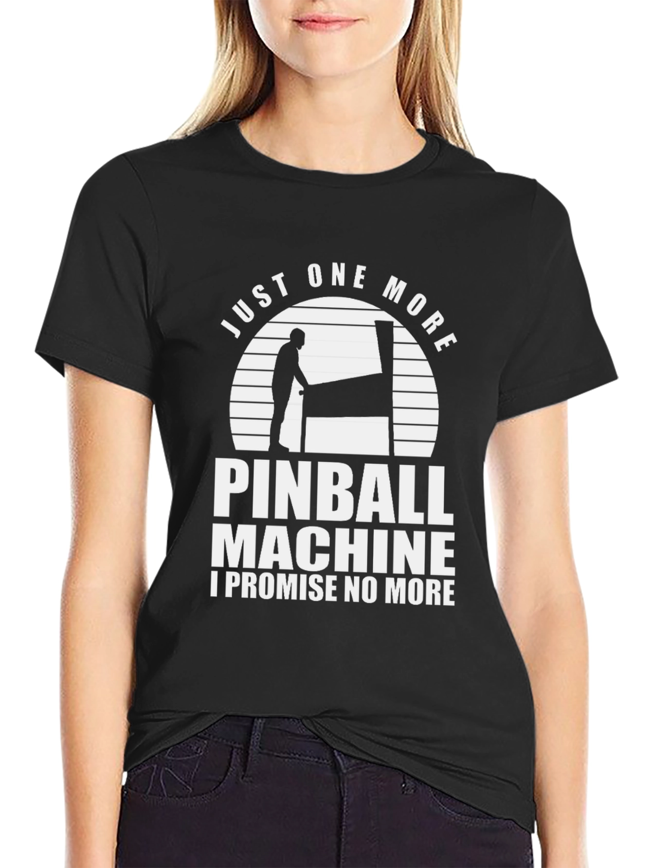 Just One More Pinball Machine T-Shirt