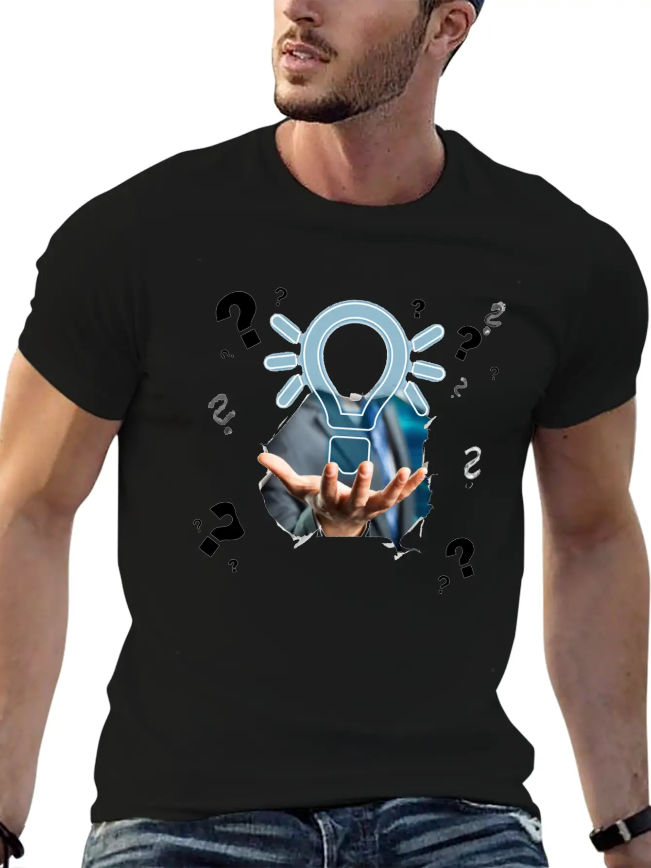 Idea Behavior Unisex Casual T-Shirt – Clean Design For Daily Comfort