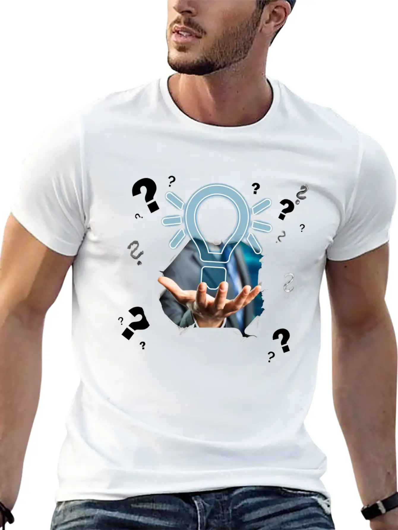 Idea Behavior Unisex Casual T-Shirt – Clean Design For Daily Comfort