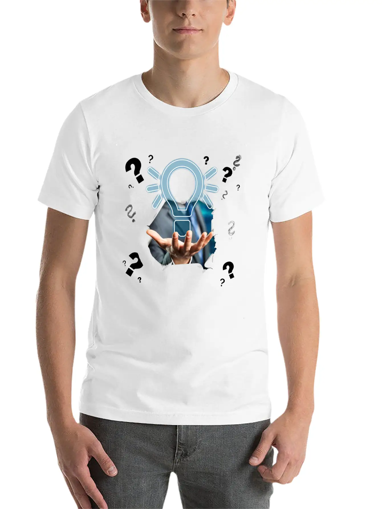 Idea Behavior Unisex Casual T-Shirt – Clean Design For Daily Comfort