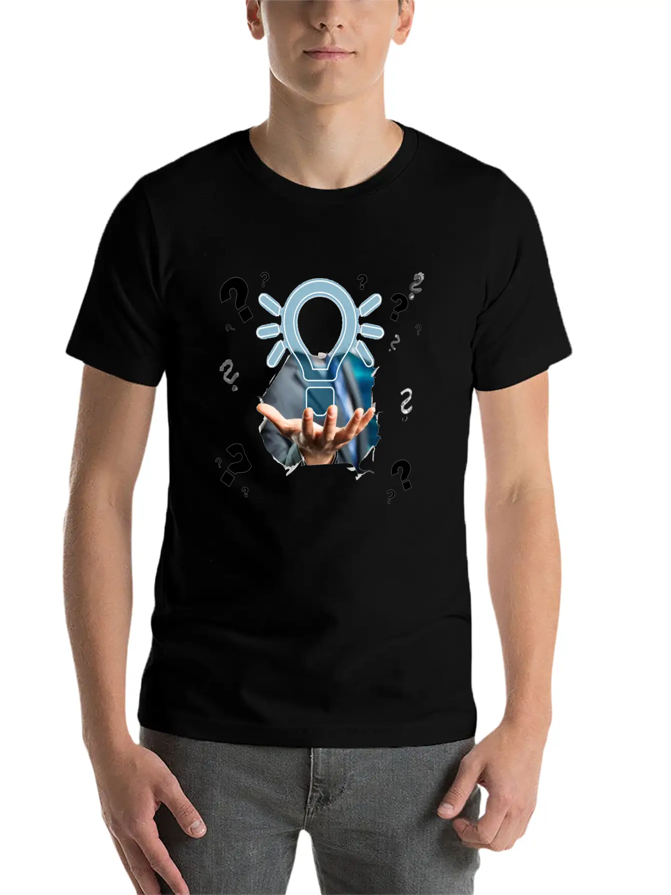 Idea Behavior Unisex Casual T-Shirt – Clean Design For Daily Comfort
