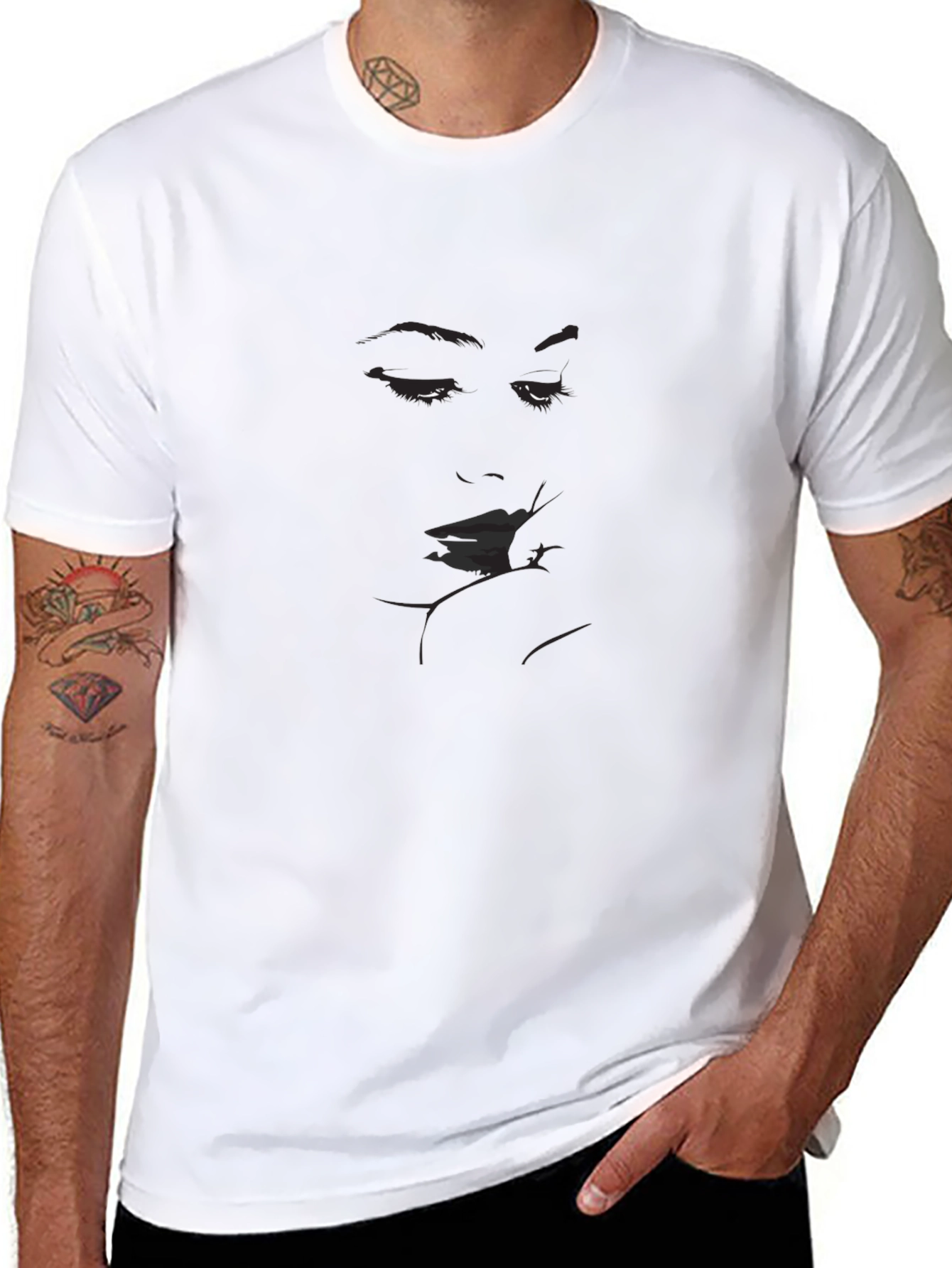 Dark Silhouette Graphic Tee - Unisex Black T-Shirt