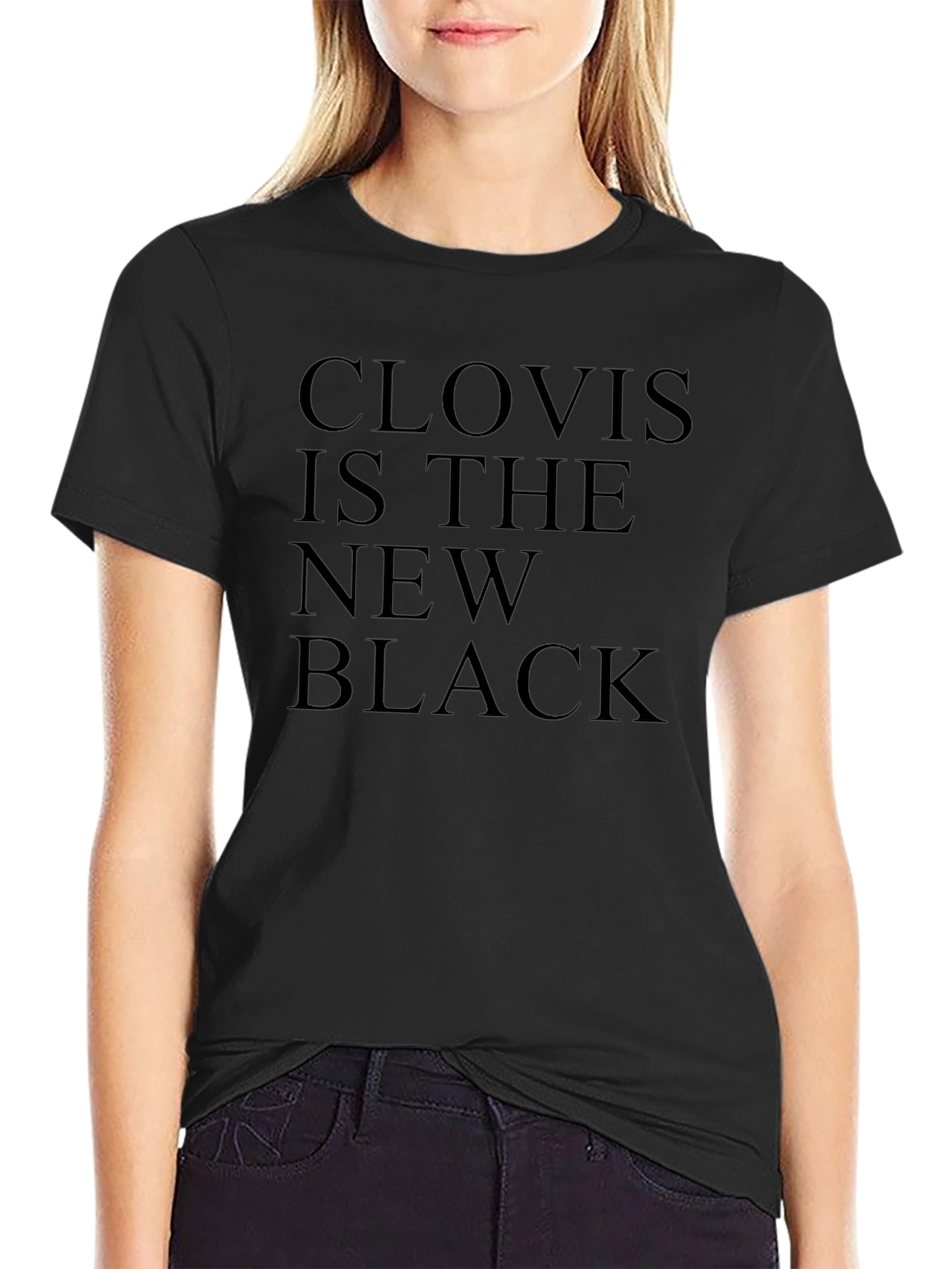 Clovis is the New Black Graphic Tee