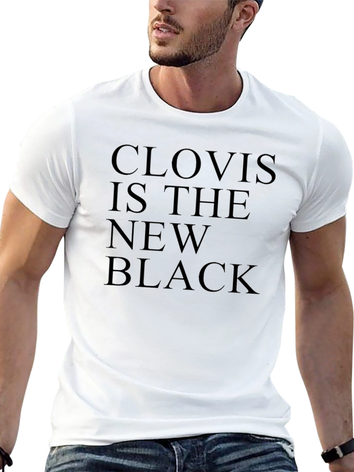 Clovis is the New Black Graphic Tee