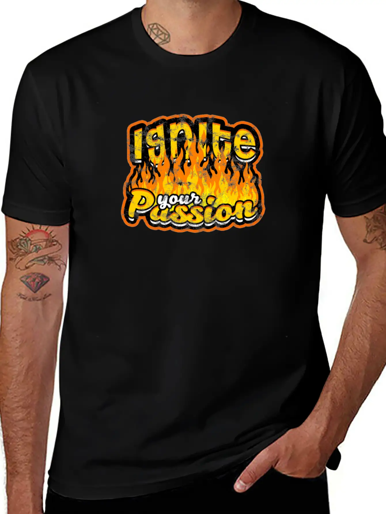 Ignite Your Passion - Spark Unisex Casual T-Shirt – Clean Design For Daily Comfort