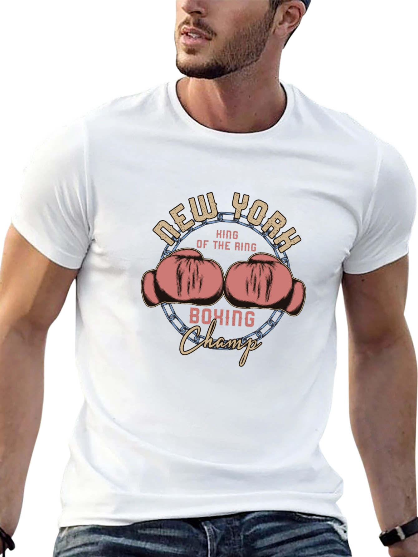 New York Boxing Champ Graphic Tee