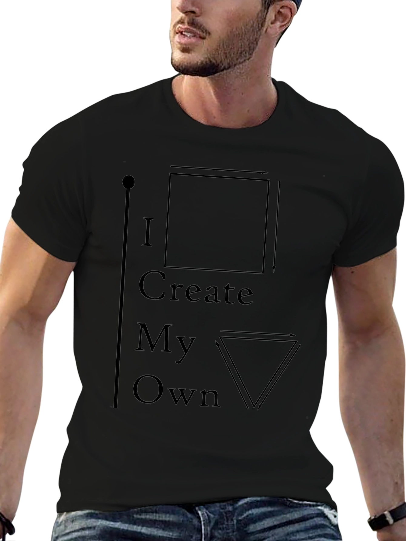 Unique Graphic Tee: I Create My Own Destiny T-Shirt