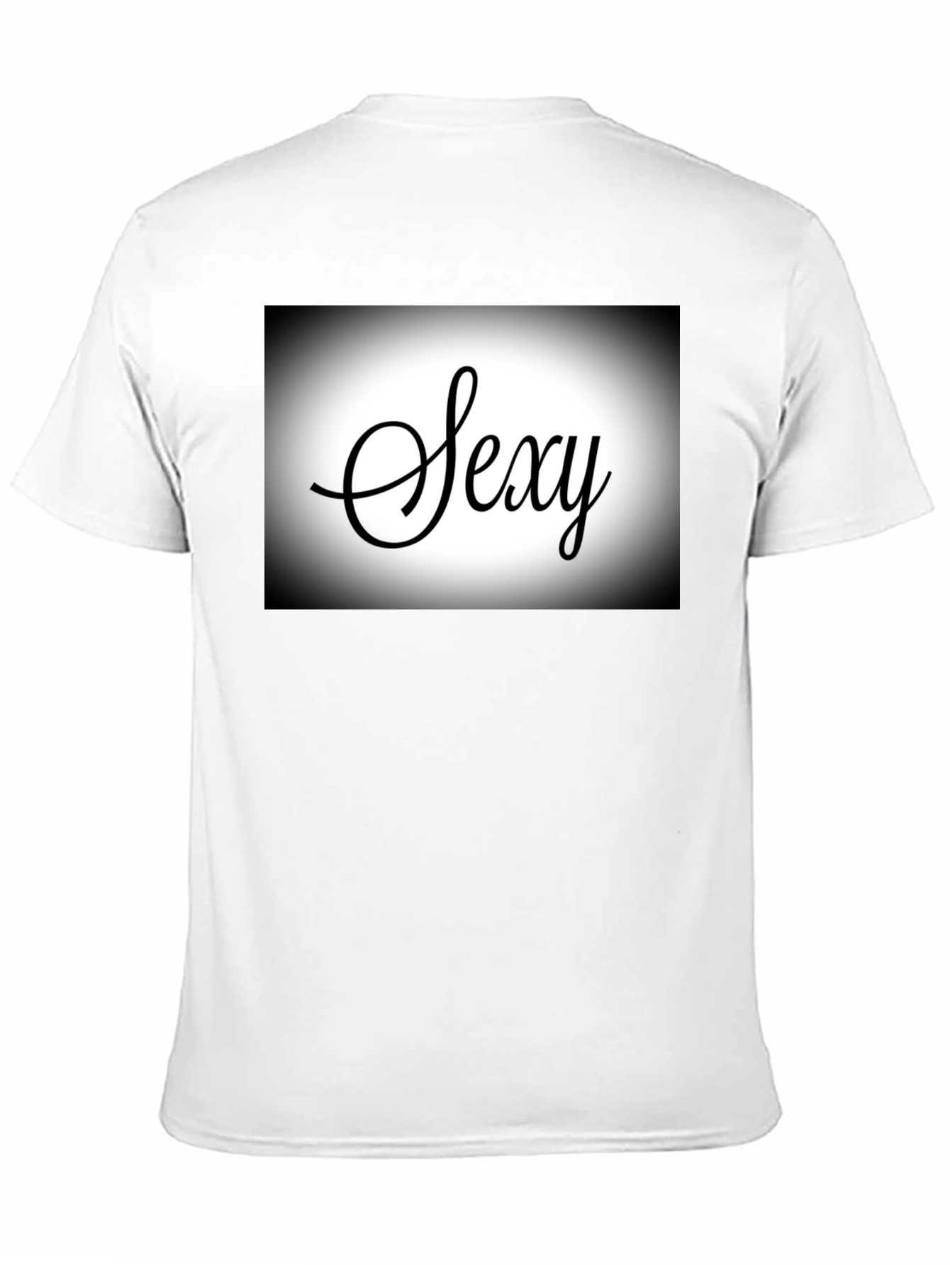 Sexy Script Black T-Shirt