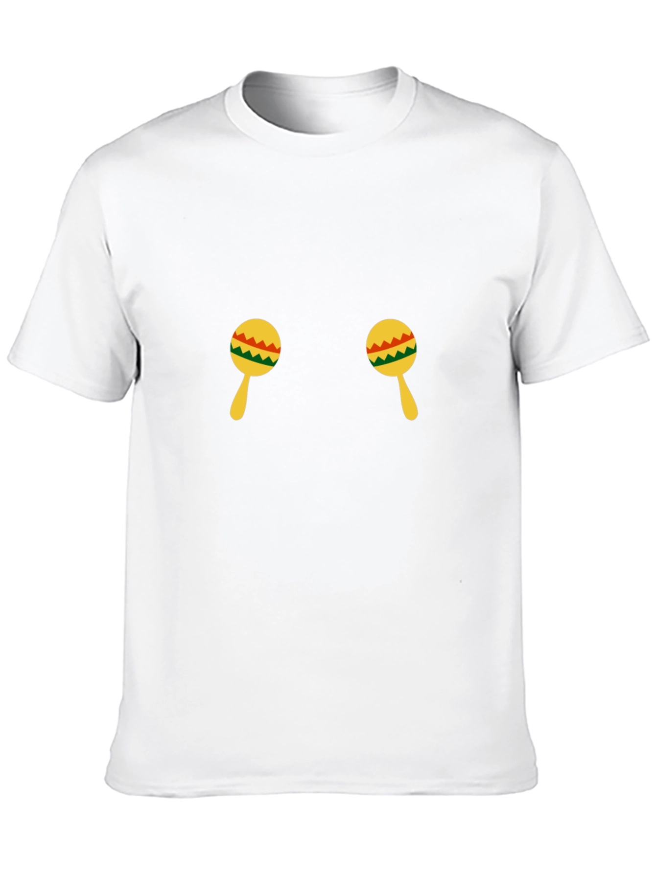 Maraca Graphic Tee - Black Crew Neck