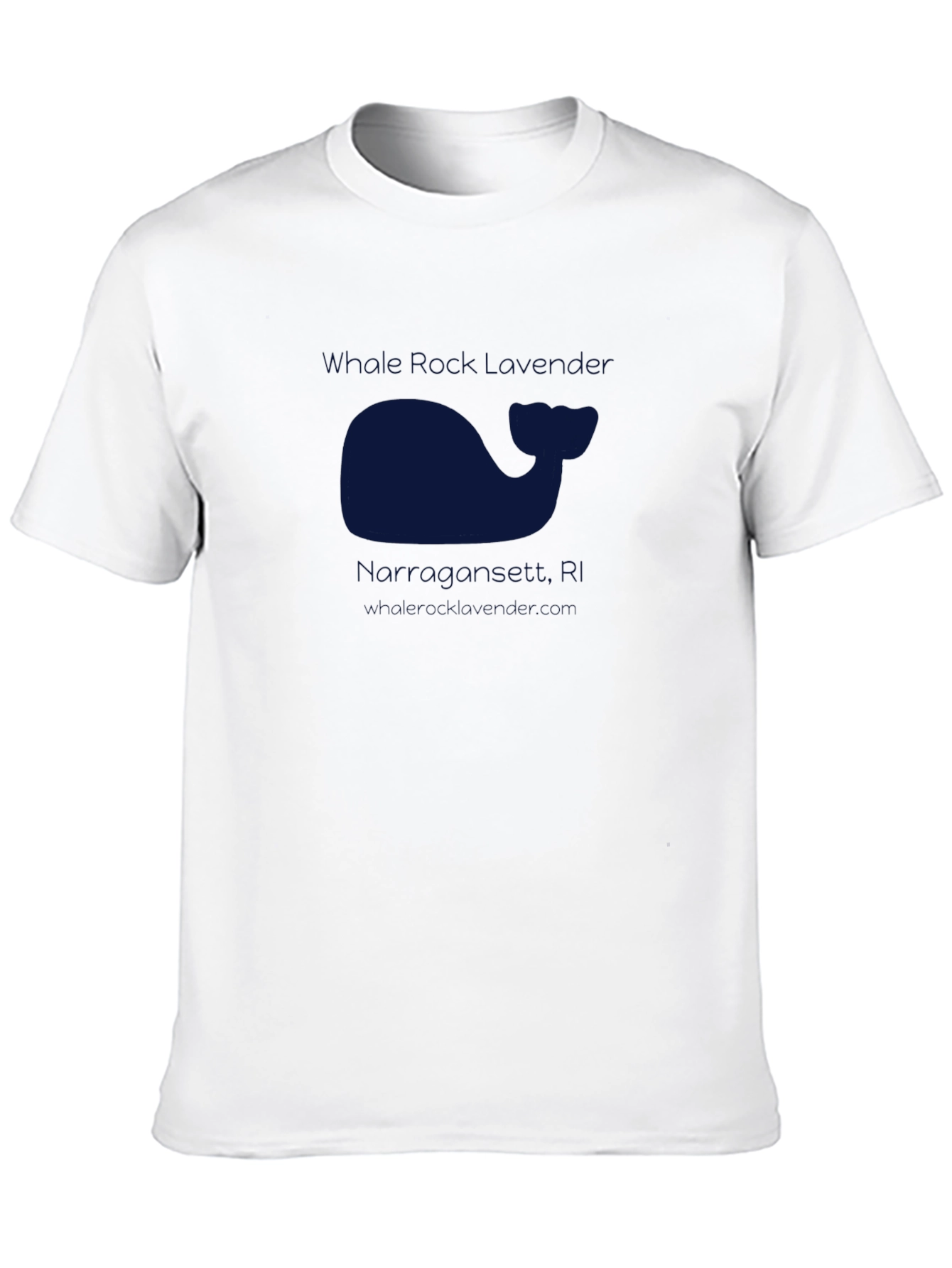Mens Black T-Shirt with Whale Graphic Print Casual Tee