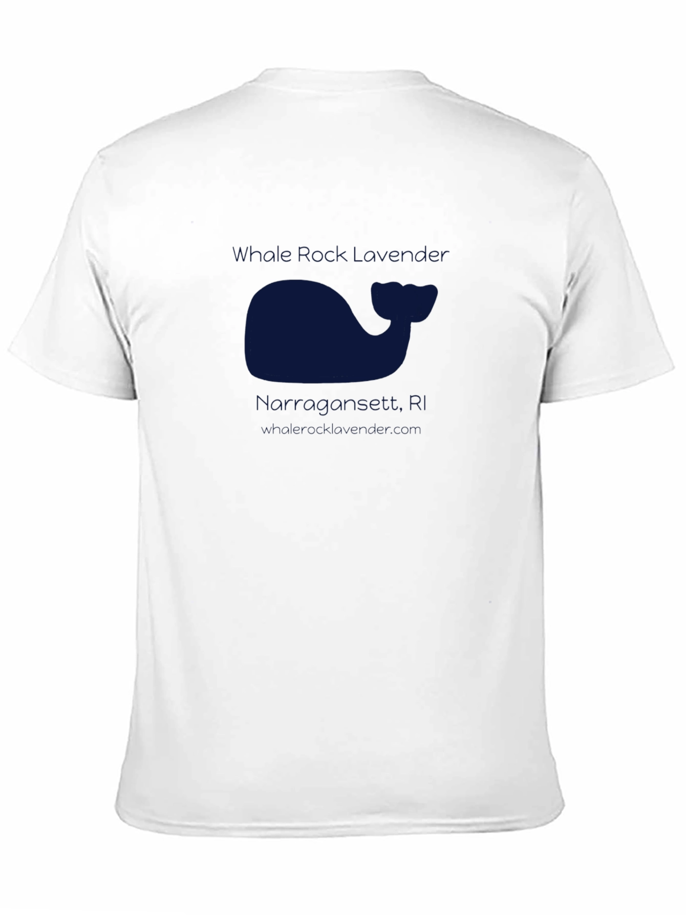 Mens Black T-Shirt with Whale Graphic Print Casual Tee