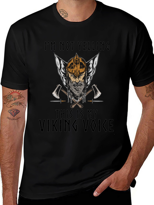 Viking Voice T-Shirt - Nordic Warrior Graphic Tee