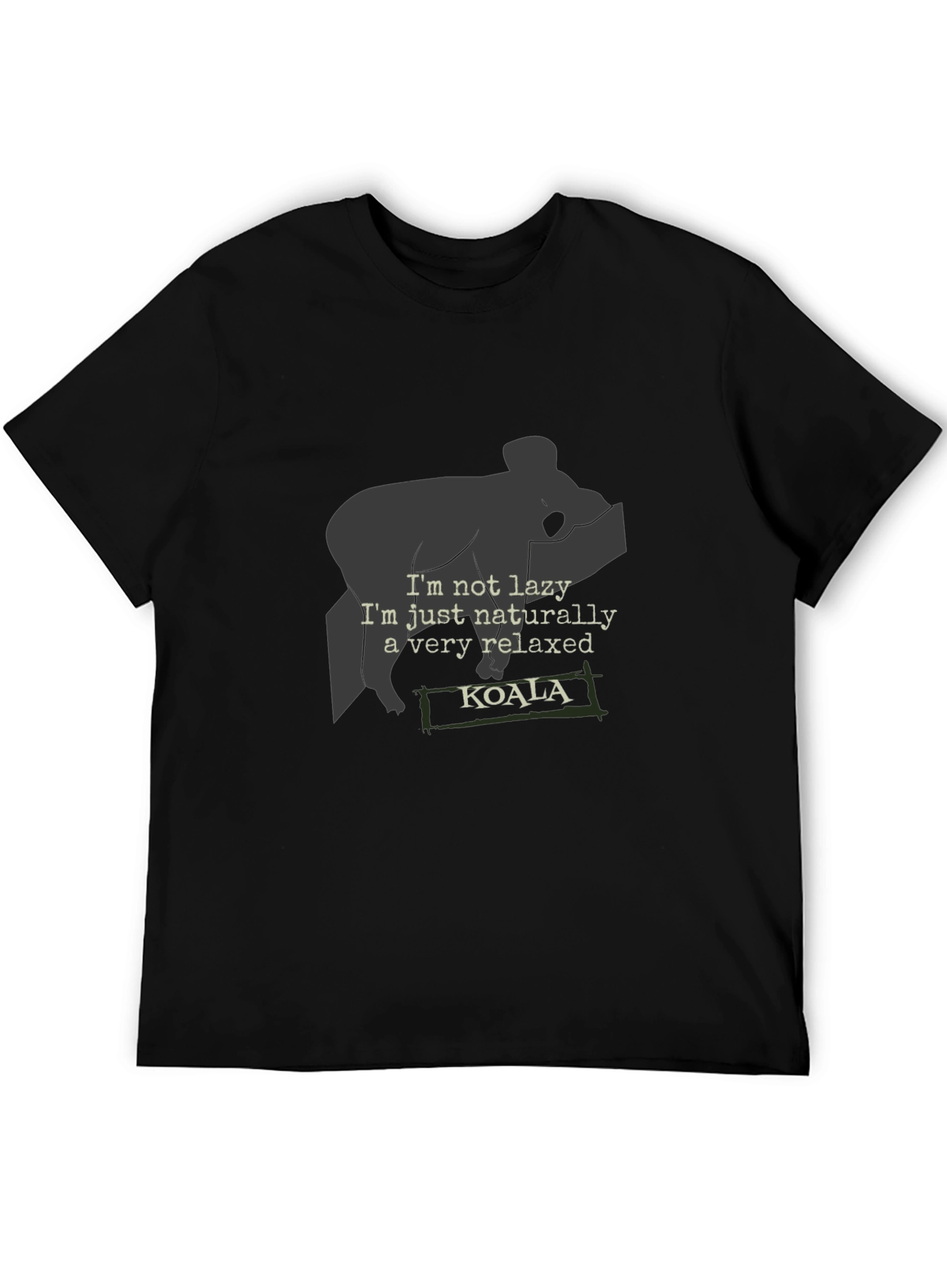 Relaxed Koala Graphic T-Shirt