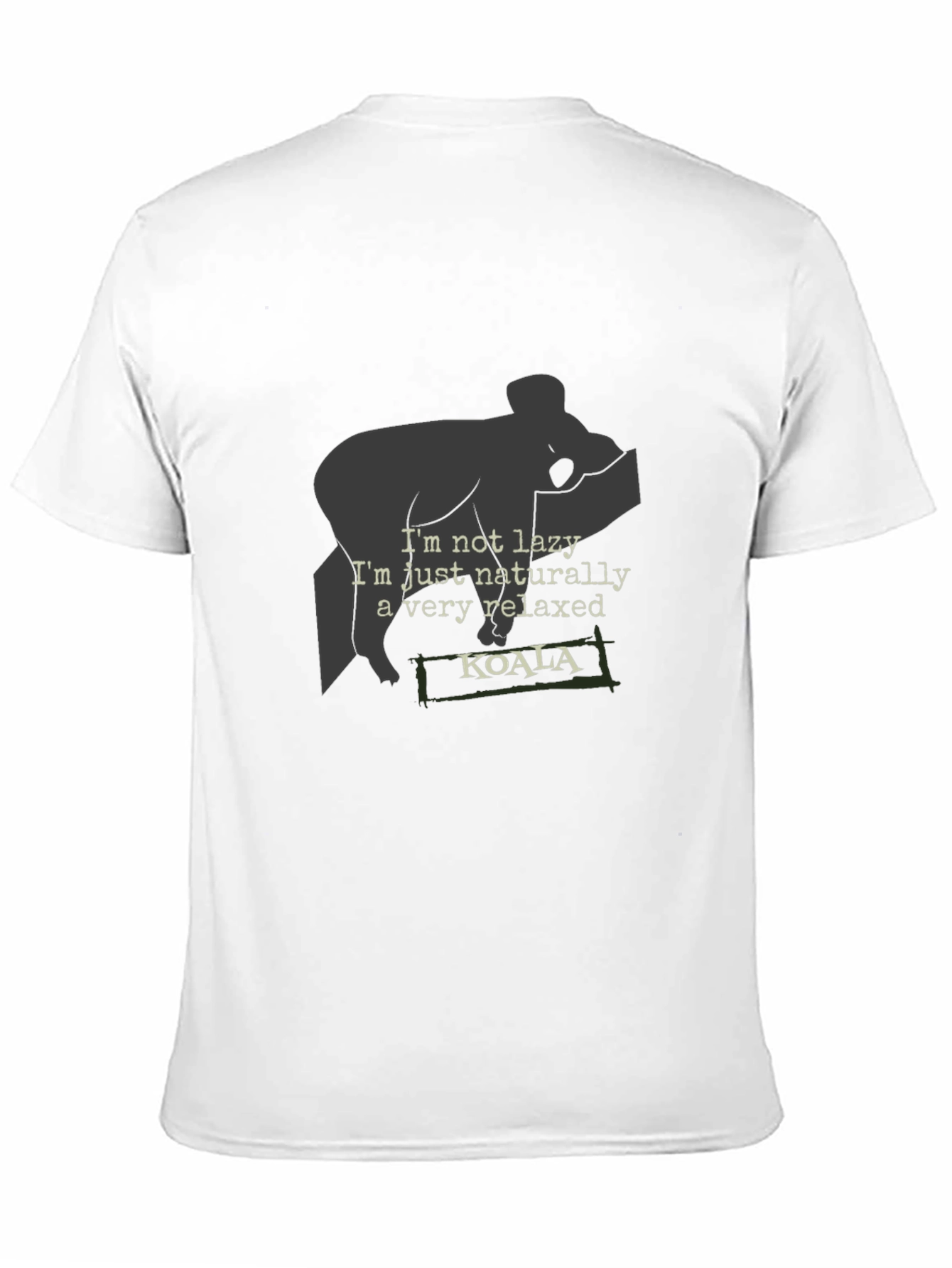 Relaxed Koala Graphic T-Shirt