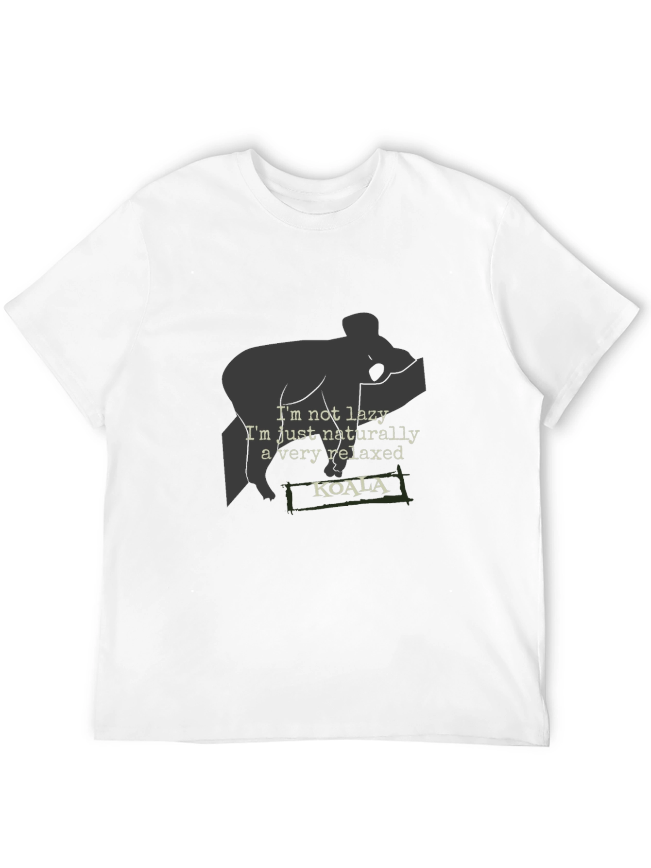 Relaxed Koala Graphic T-Shirt