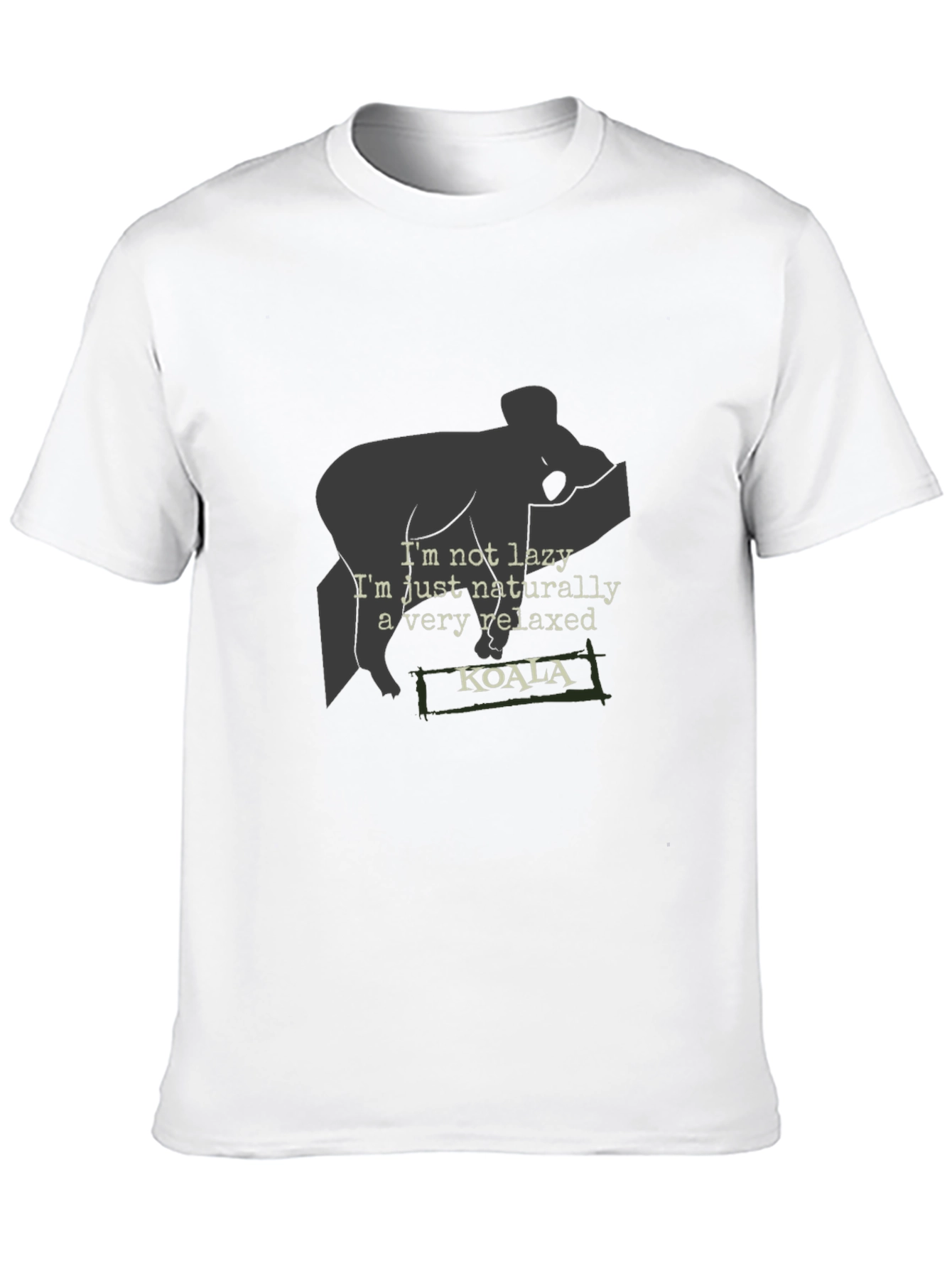 Relaxed Koala Graphic T-Shirt
