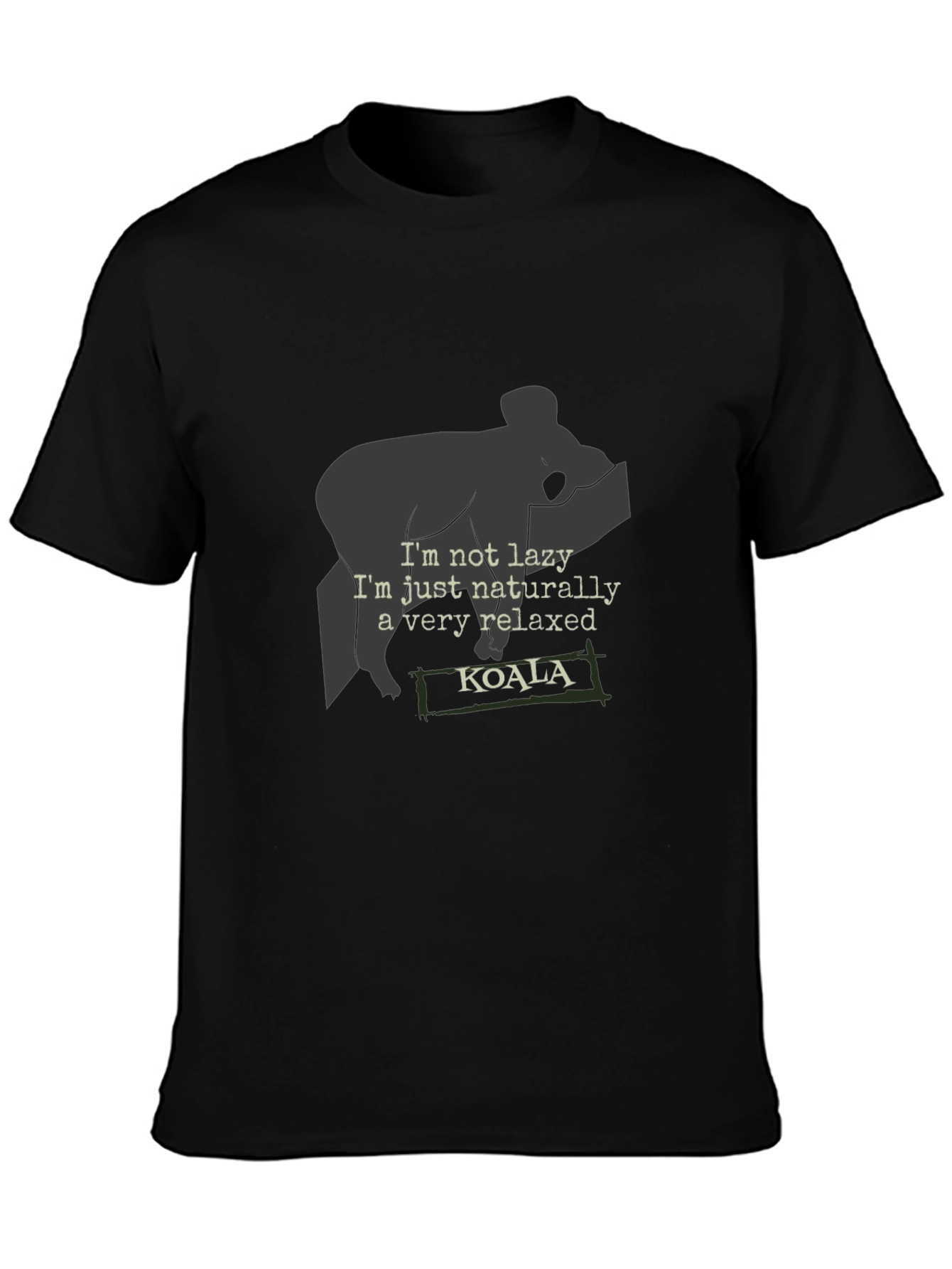 Relaxed Koala Graphic T-Shirt