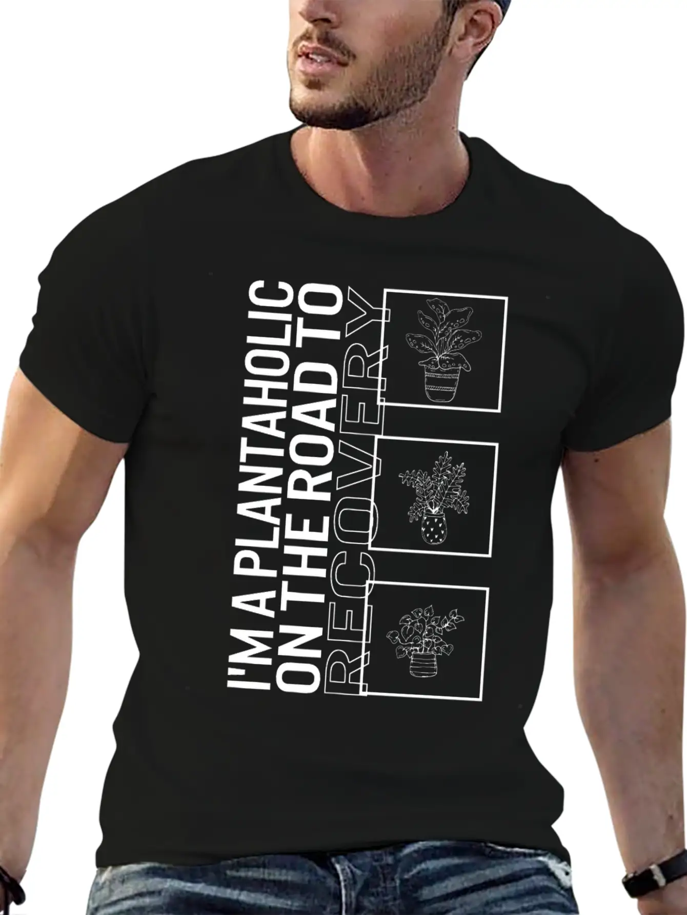 I'm A Plantaholic On The Road To Recovery, Garden Unisex Casual T-Shirt – Clean Design For Daily Comfort